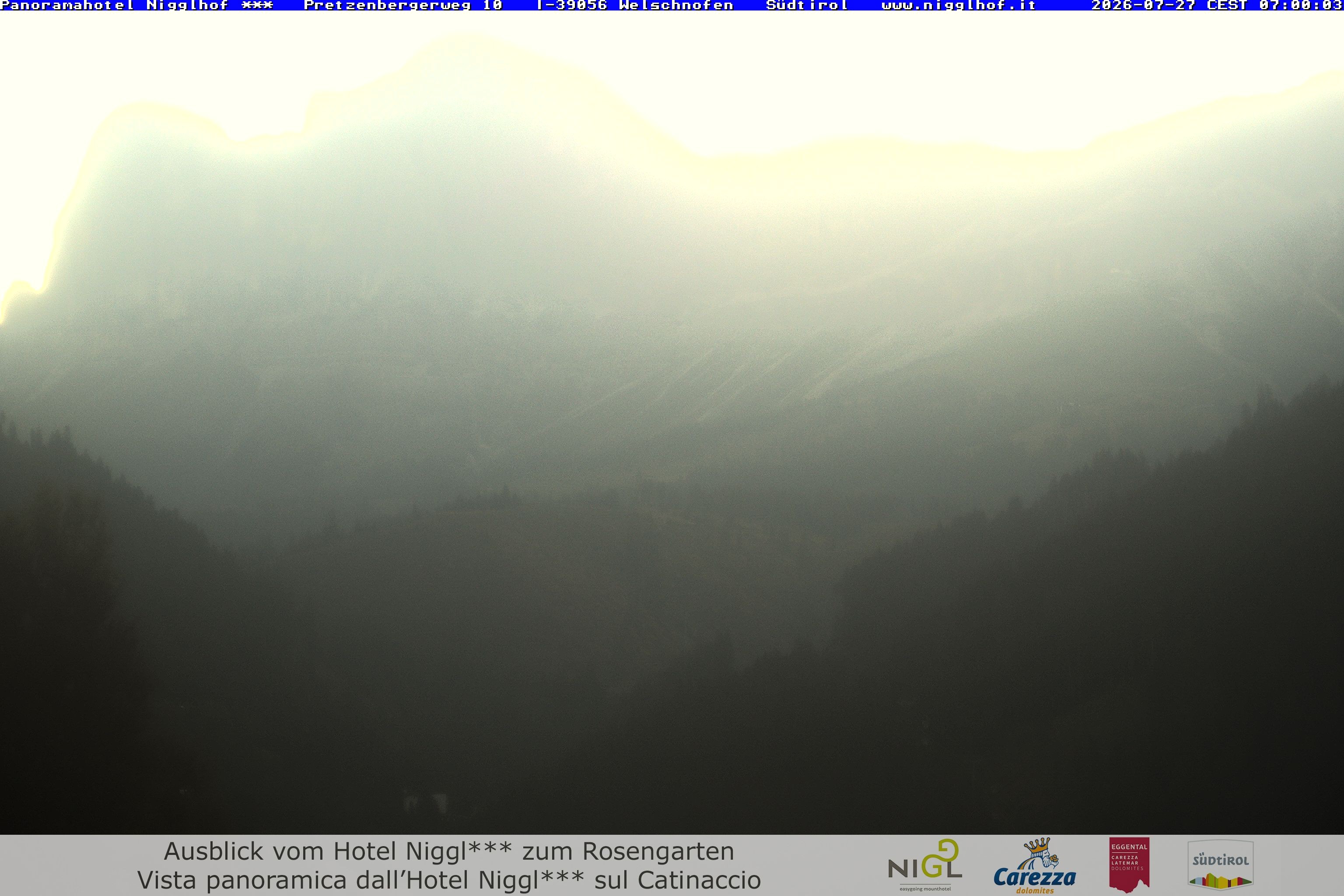 Archiv Foto Webcam Welschnofen: Hotel Nigglhof