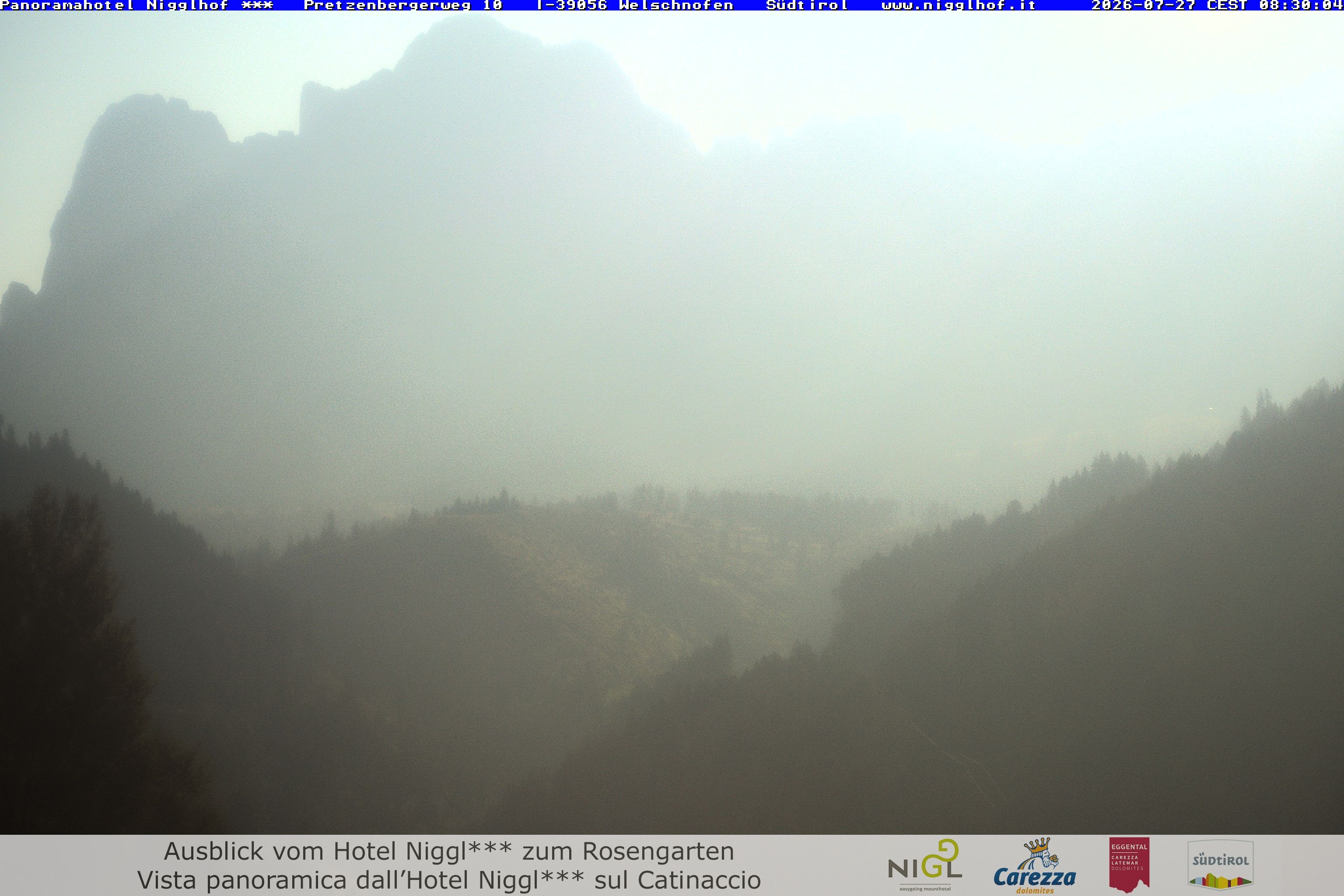 Archiv Foto Webcam Welschnofen: Hotel Nigglhof