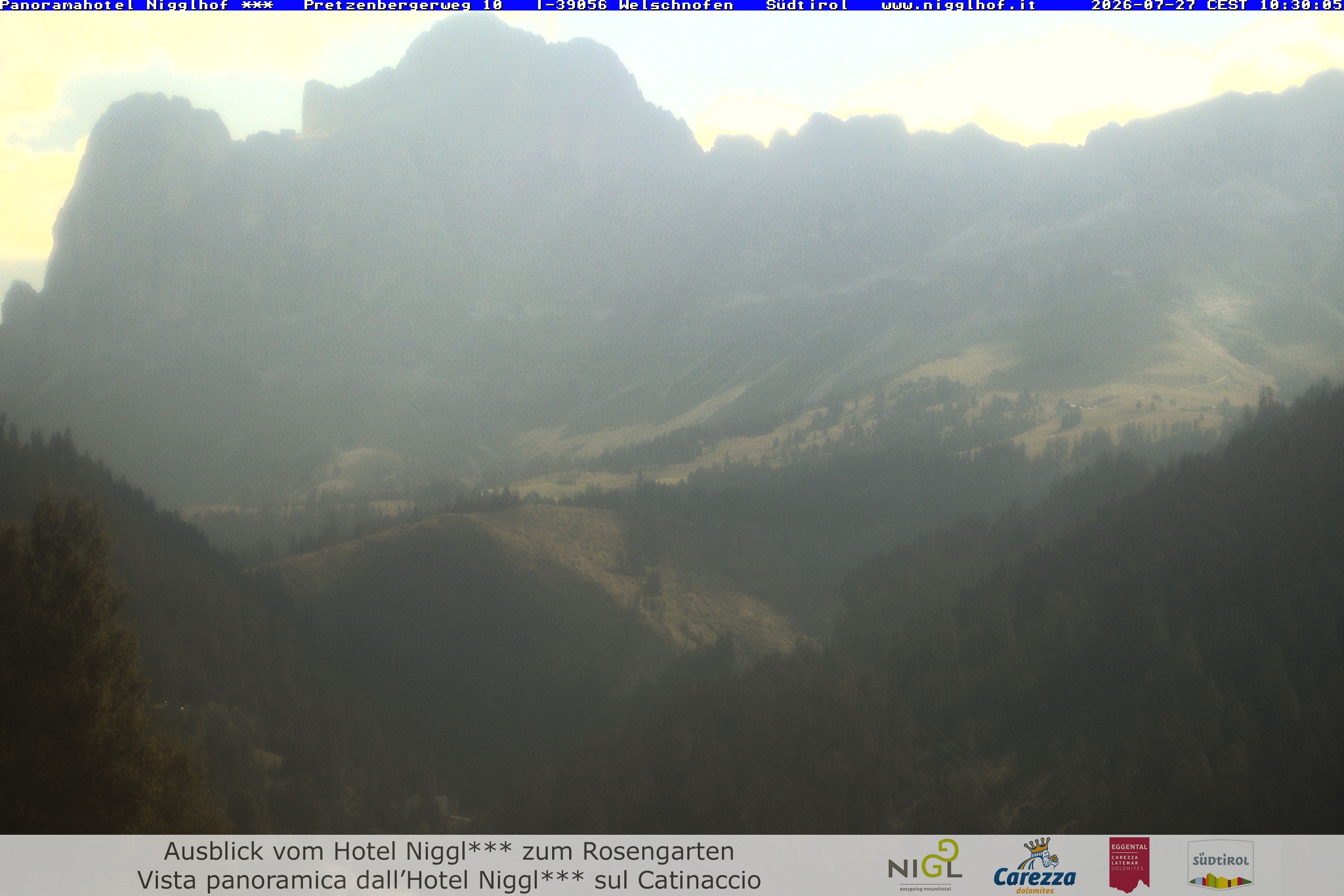 Archiv Foto Webcam Welschnofen: Hotel Nigglhof