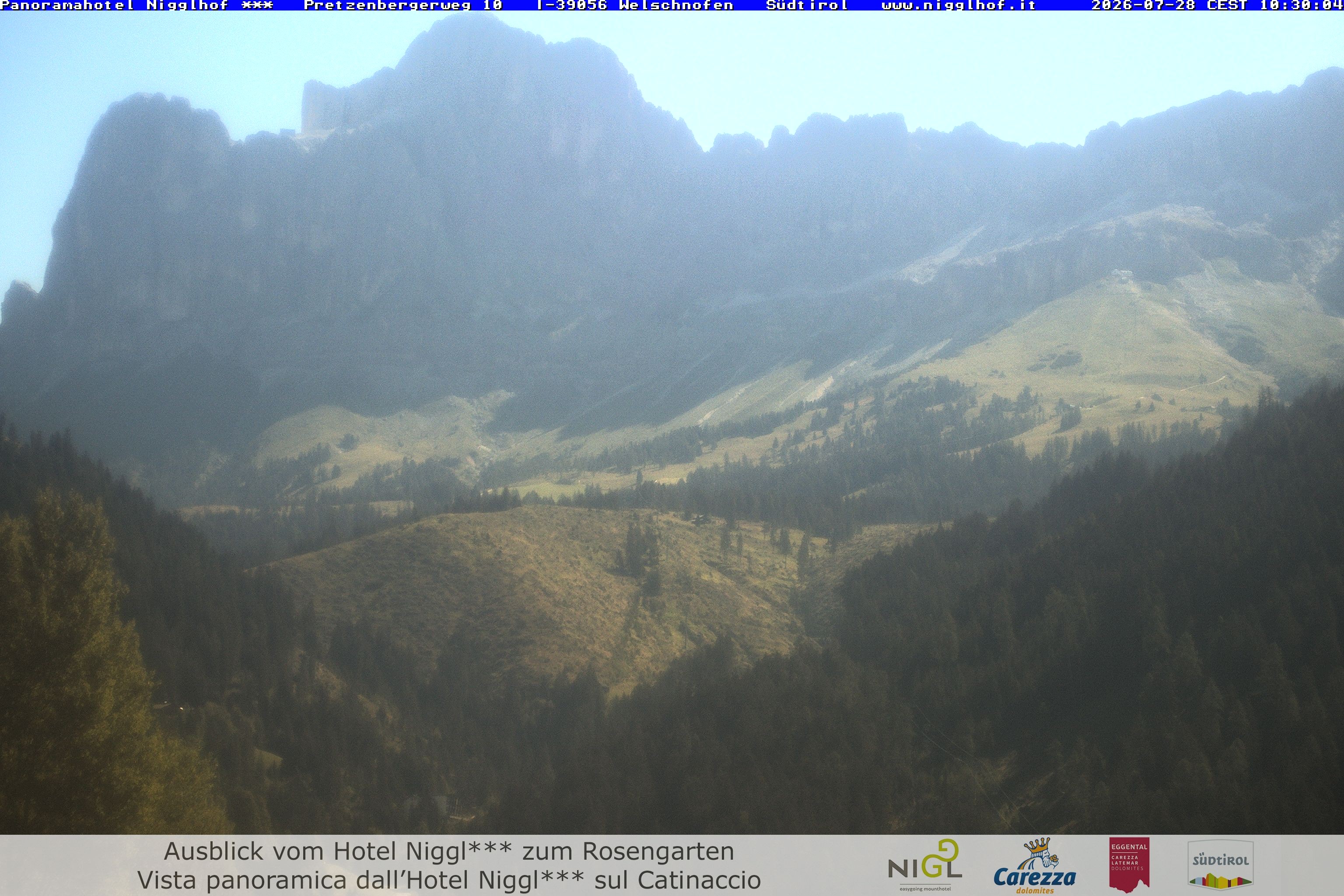 Archiv Foto Webcam Welschnofen: Hotel Nigglhof
