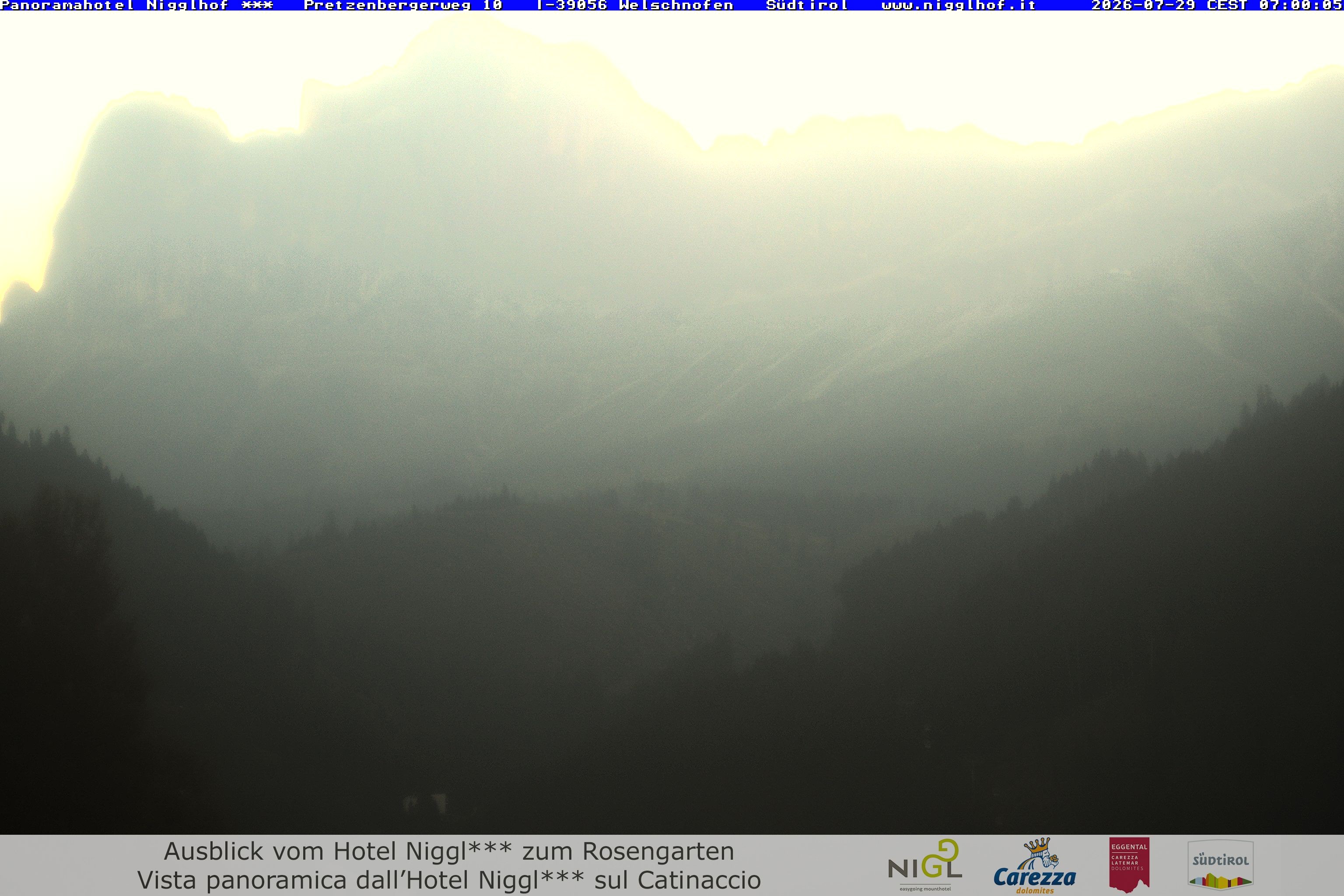 Archived image Webcam Welschnofen: Hotel Nigglhof