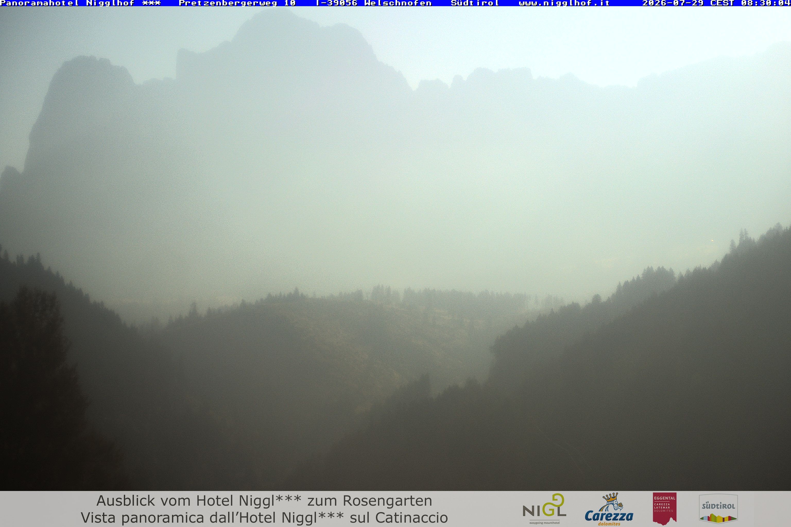 Archived image Webcam Welschnofen: Hotel Nigglhof