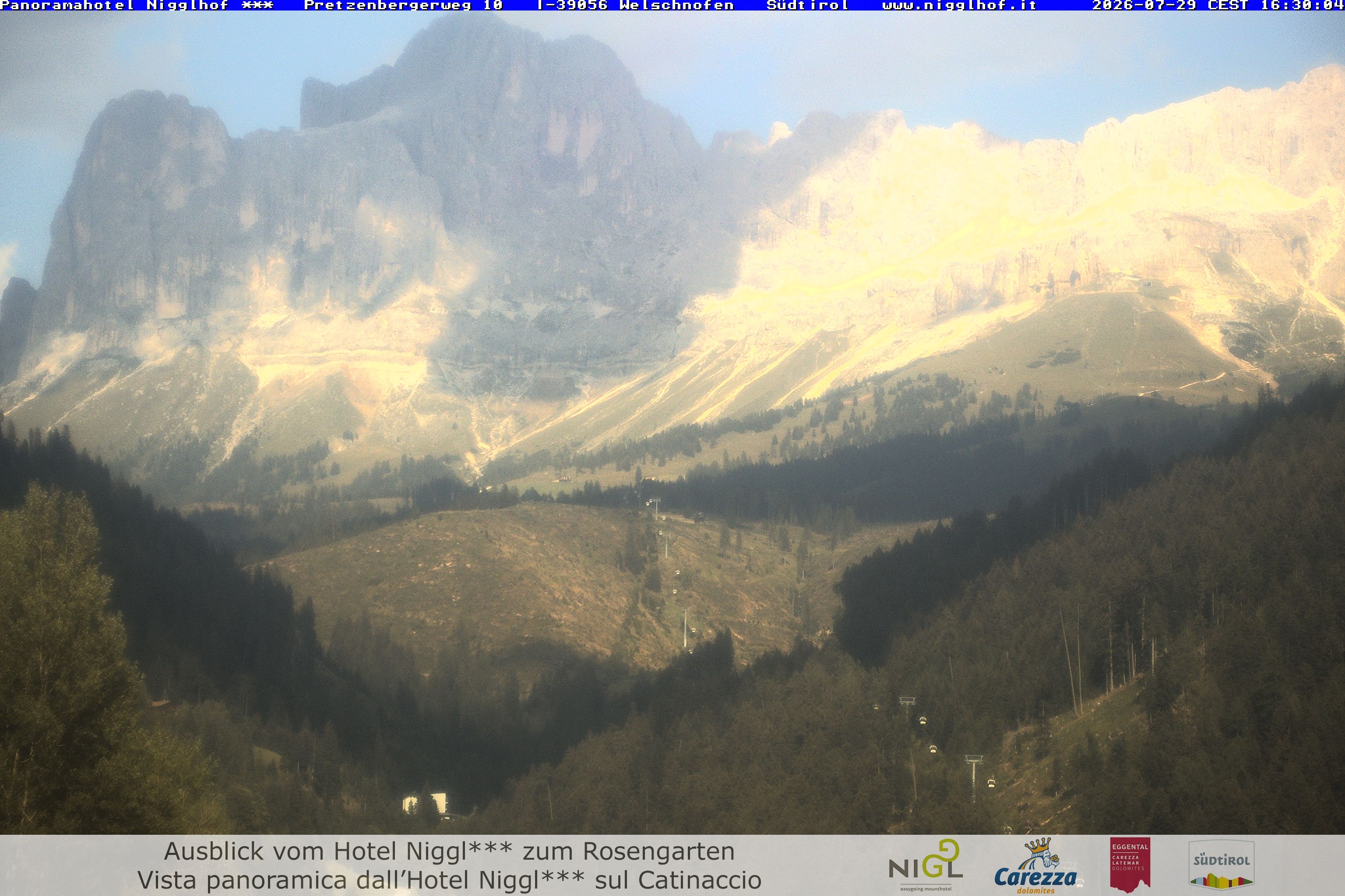 Archiv Foto Webcam Welschnofen: Hotel Nigglhof
