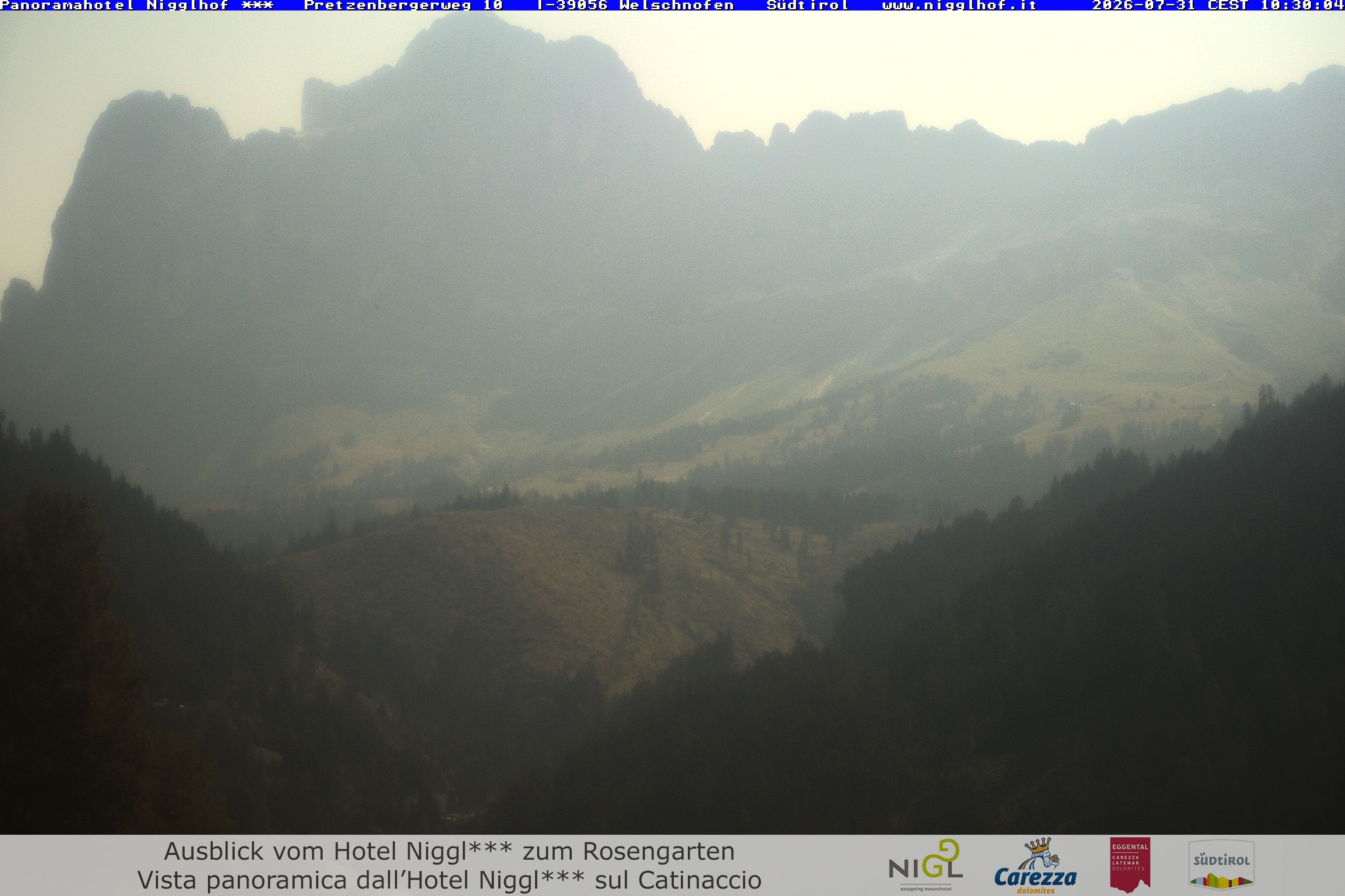 Archiv Foto Webcam Welschnofen: Hotel Nigglhof