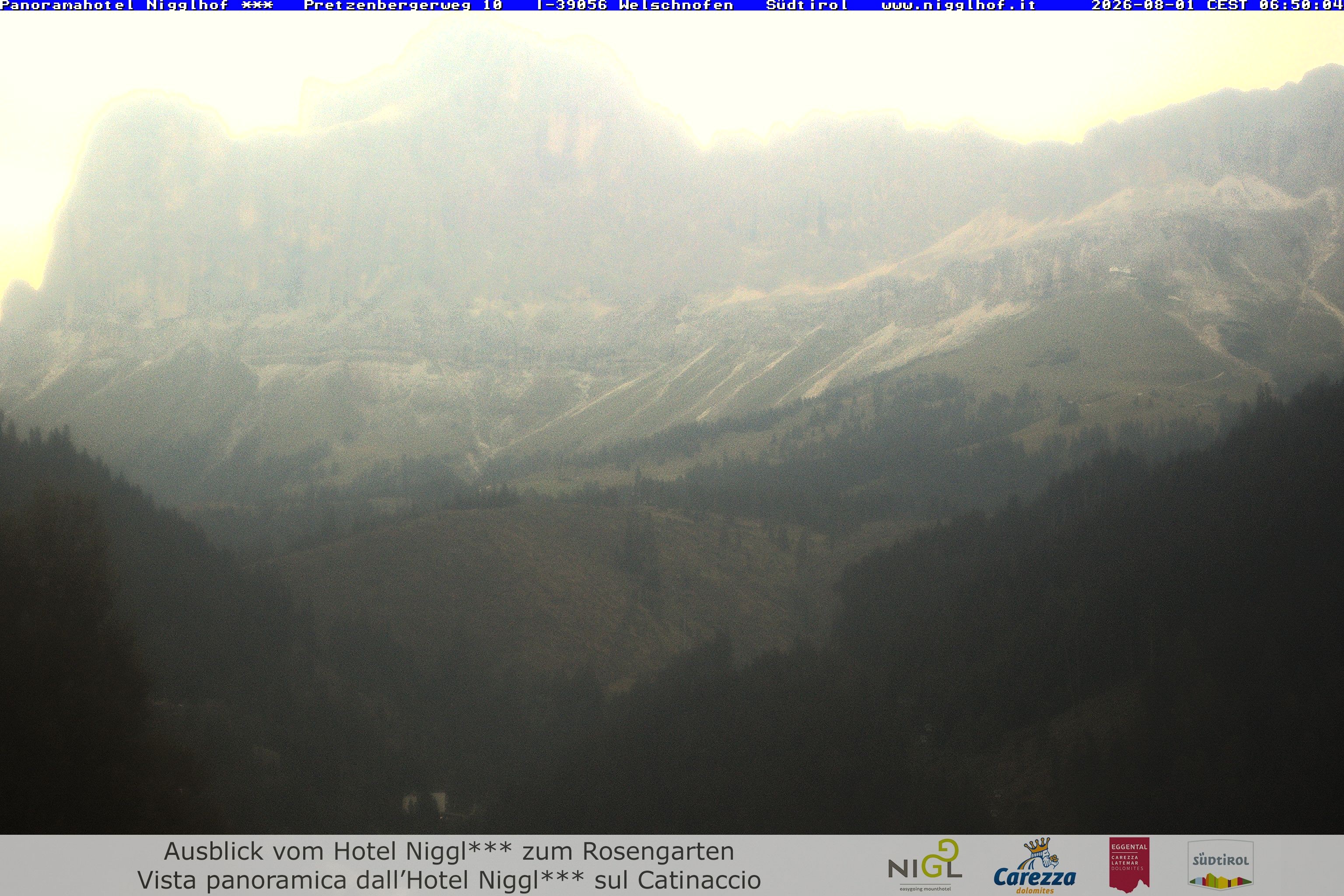 Archived image Webcam Welschnofen: Hotel Nigglhof