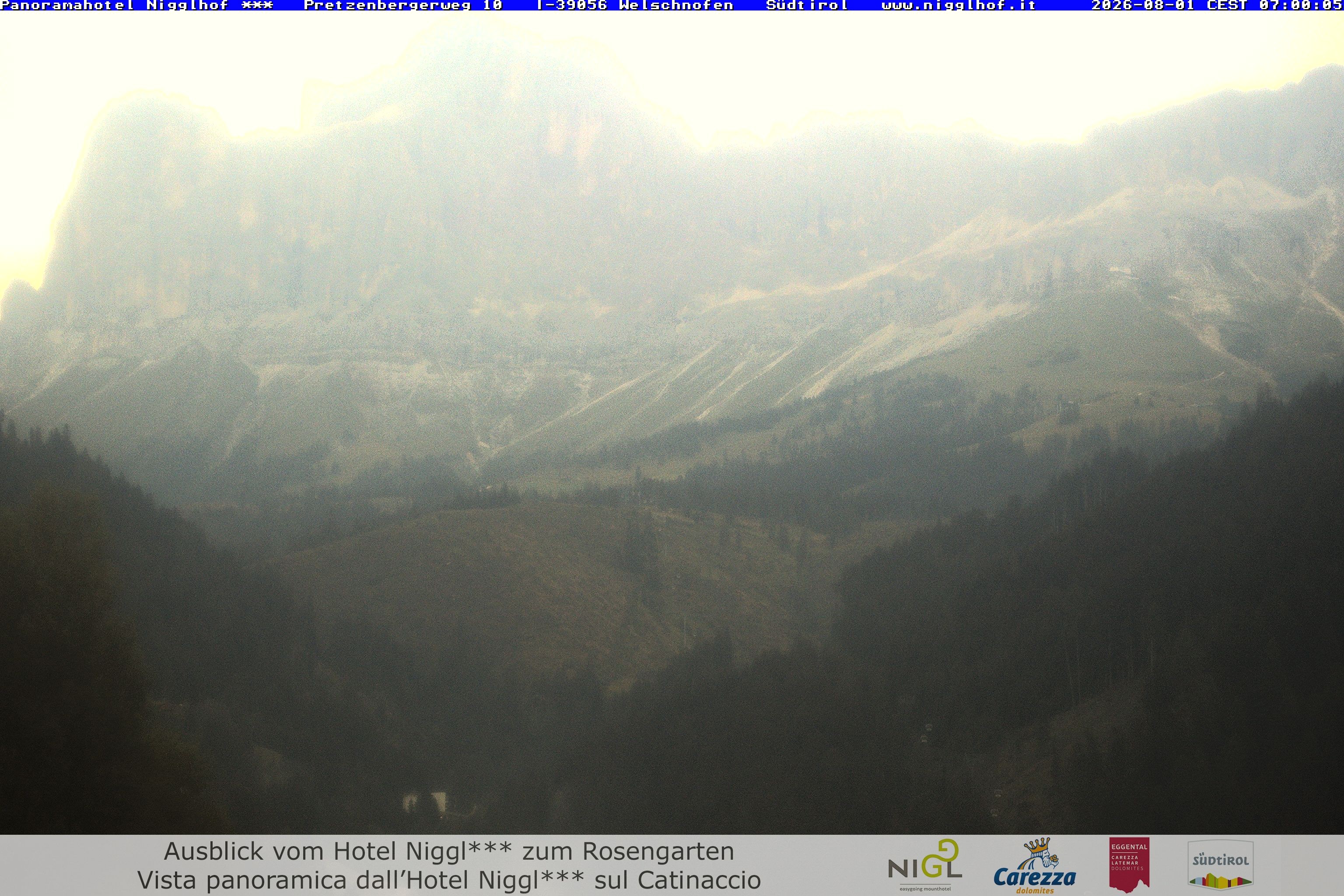Archived image Webcam Welschnofen: Hotel Nigglhof