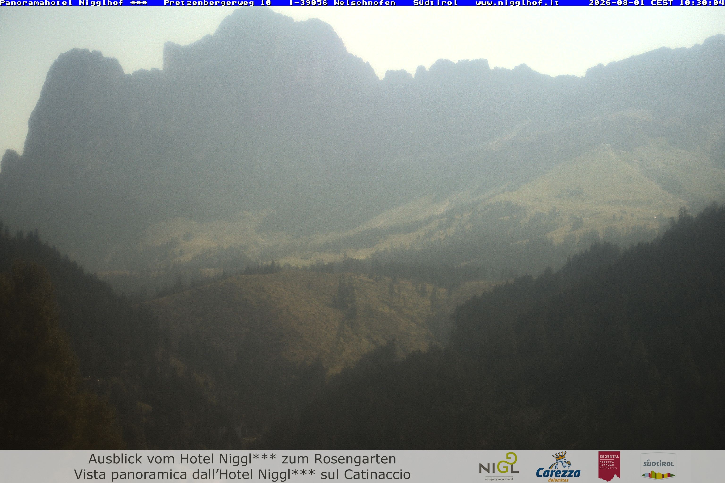 Archived image Webcam Welschnofen: Hotel Nigglhof