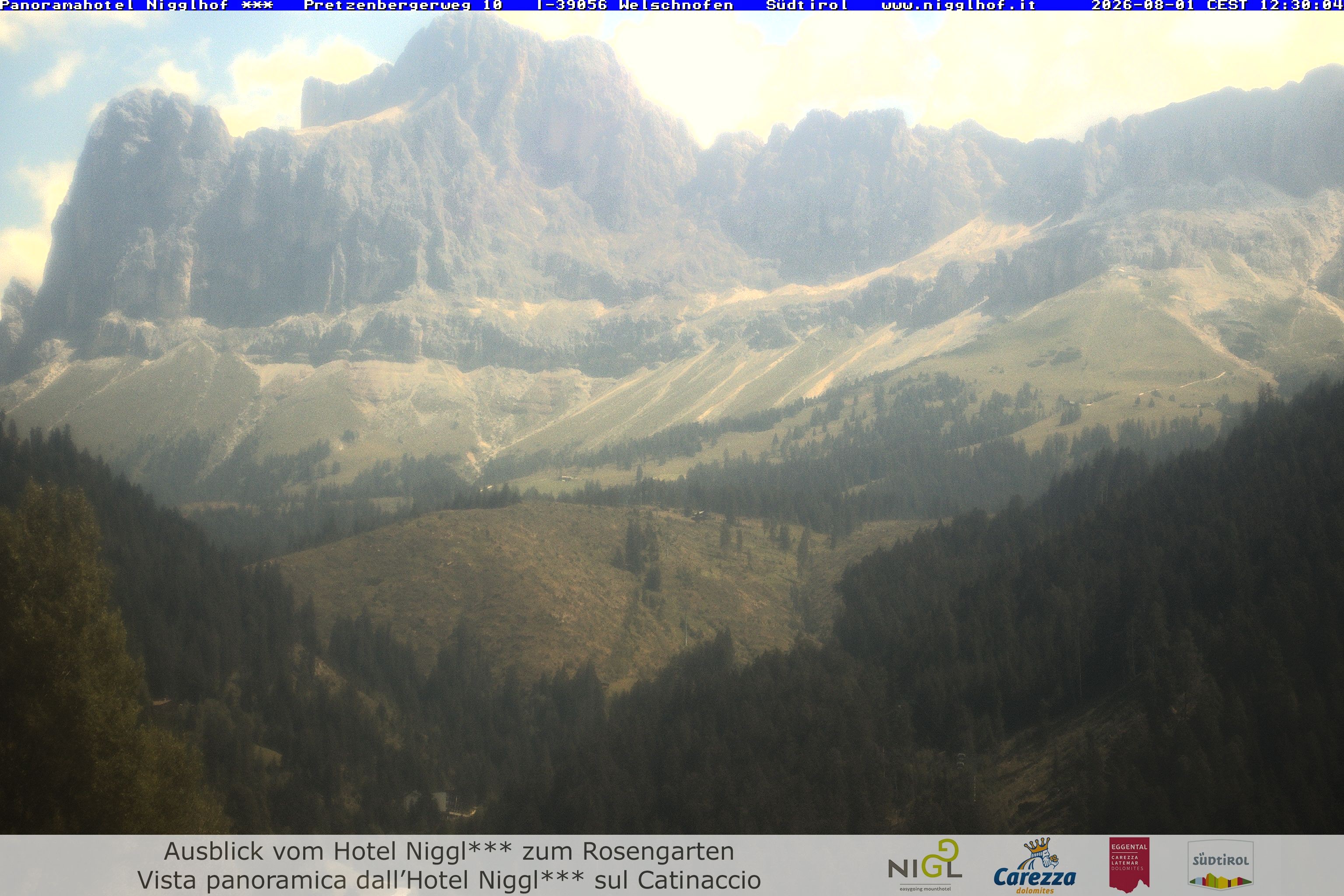 Archived image Webcam Welschnofen: Hotel Nigglhof