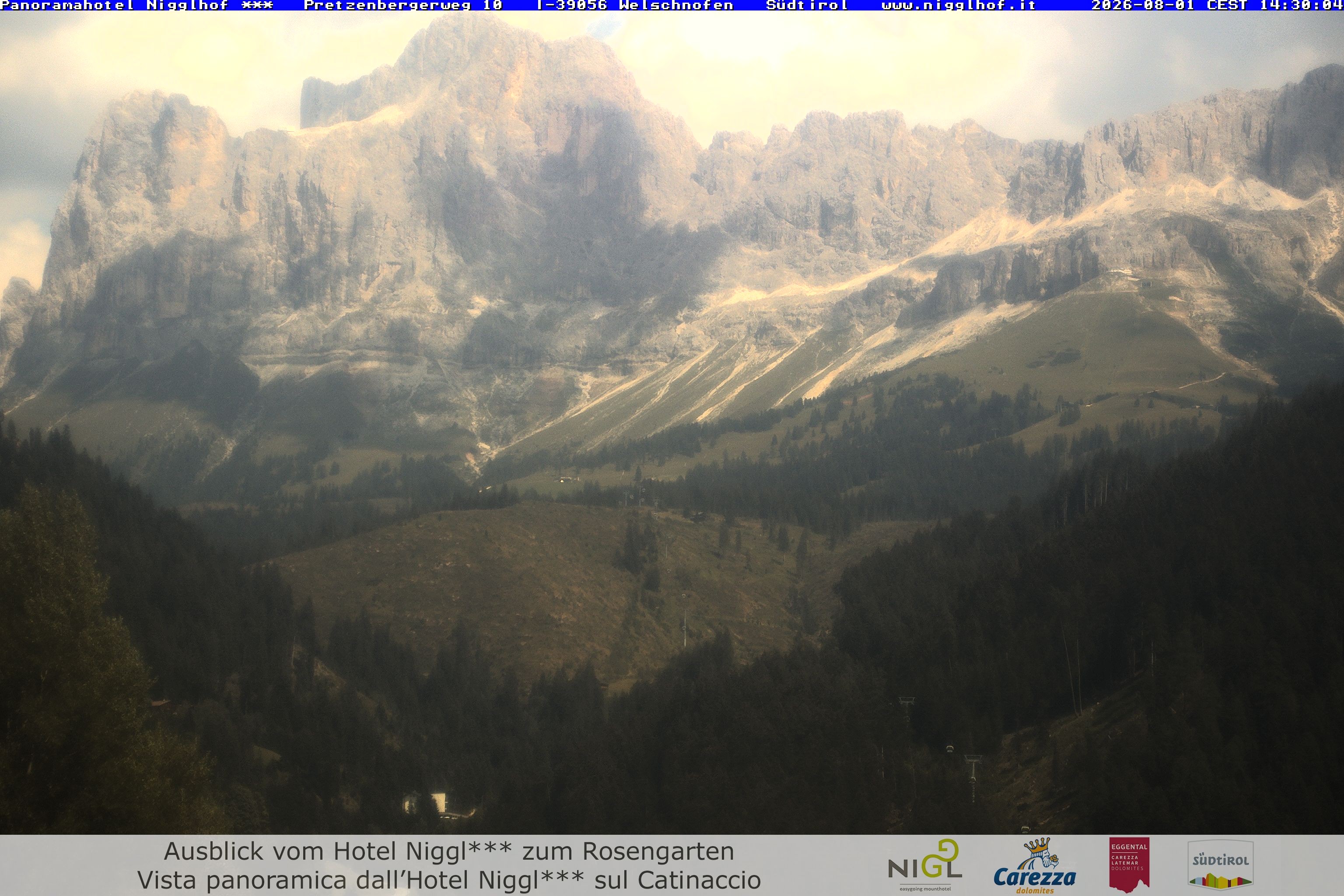 Archiv Foto Webcam Welschnofen: Hotel Nigglhof