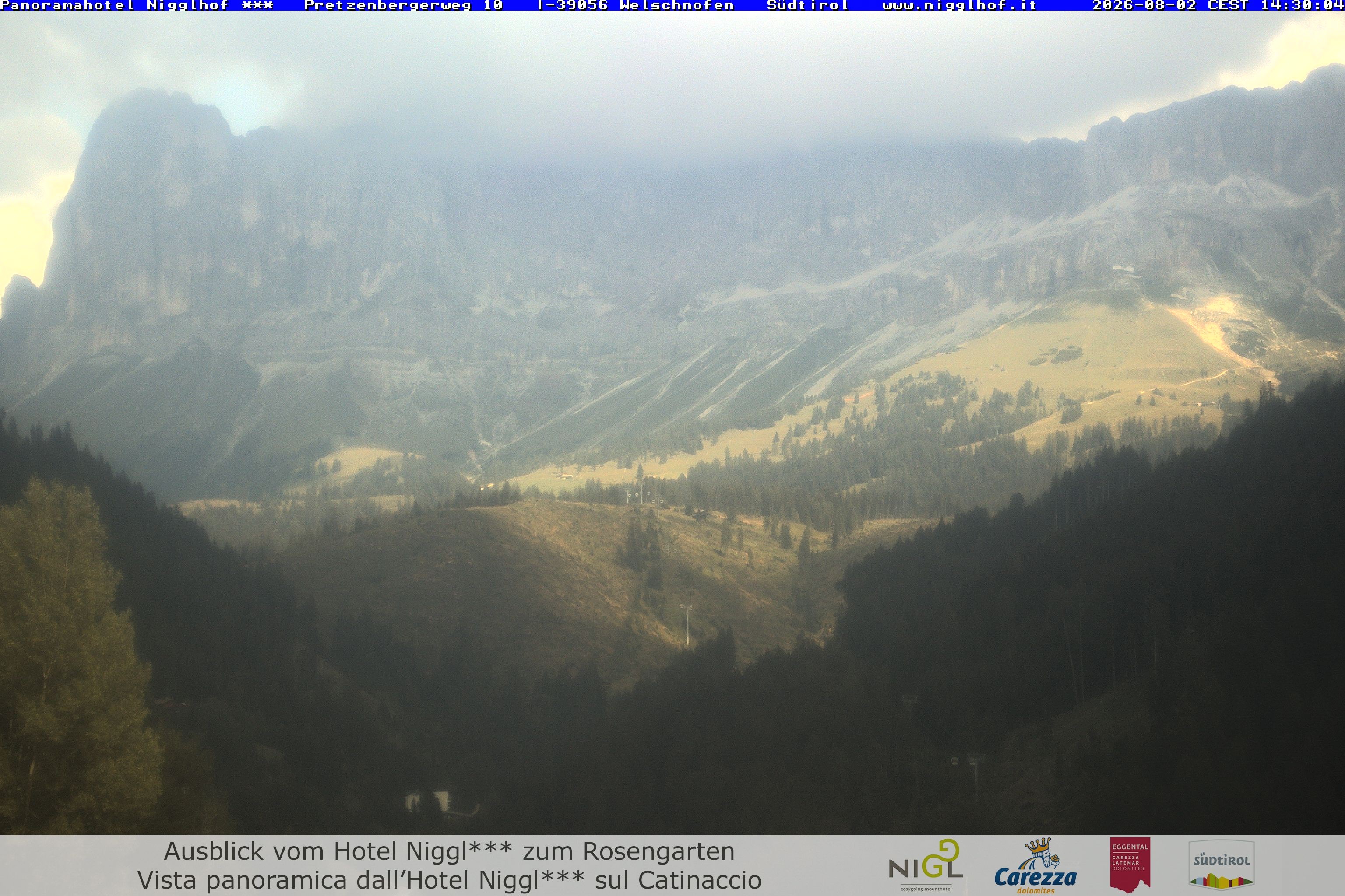 Archiv Foto Webcam Welschnofen: Hotel Nigglhof