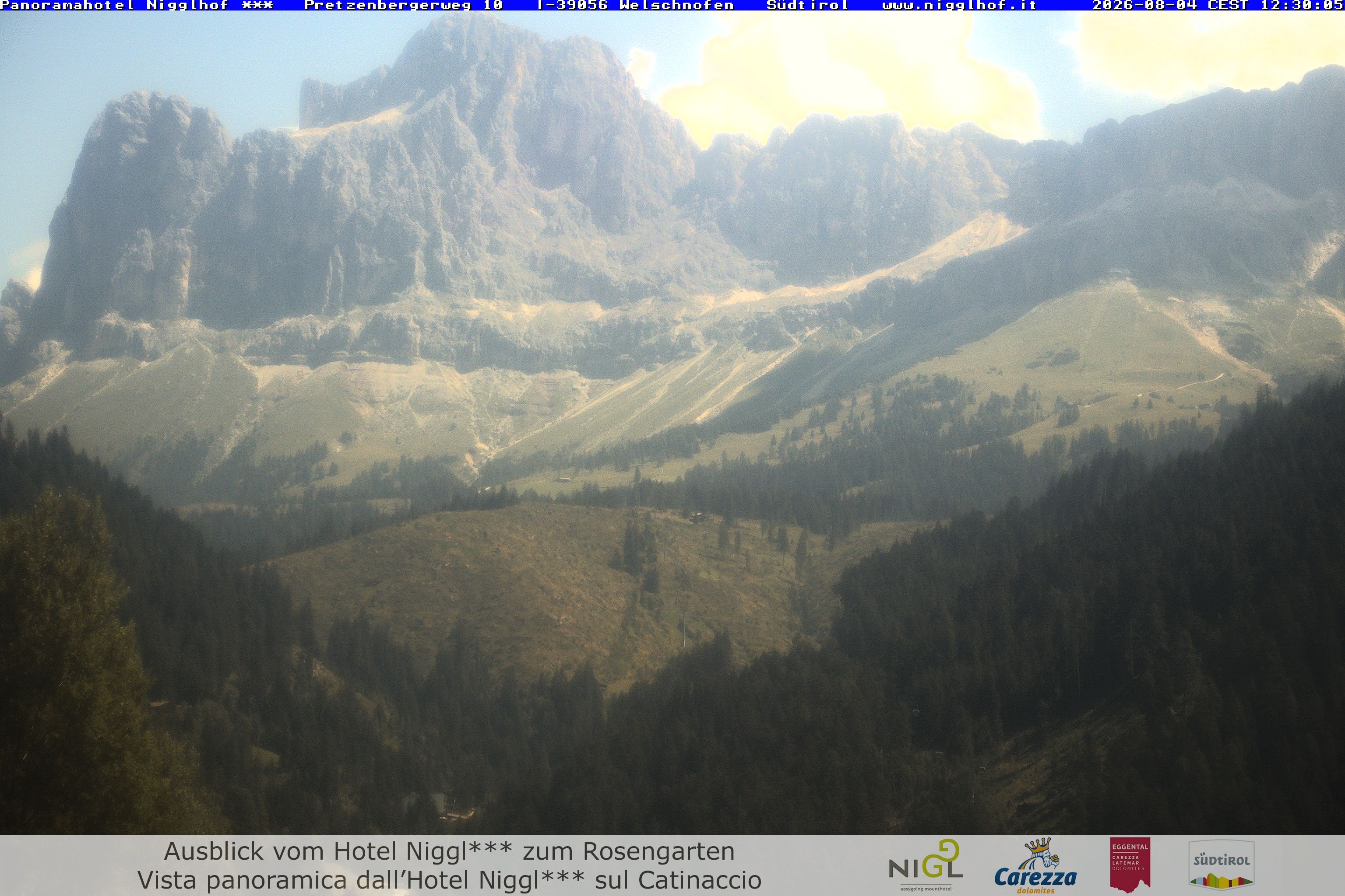 Archiv Foto Webcam Welschnofen: Hotel Nigglhof