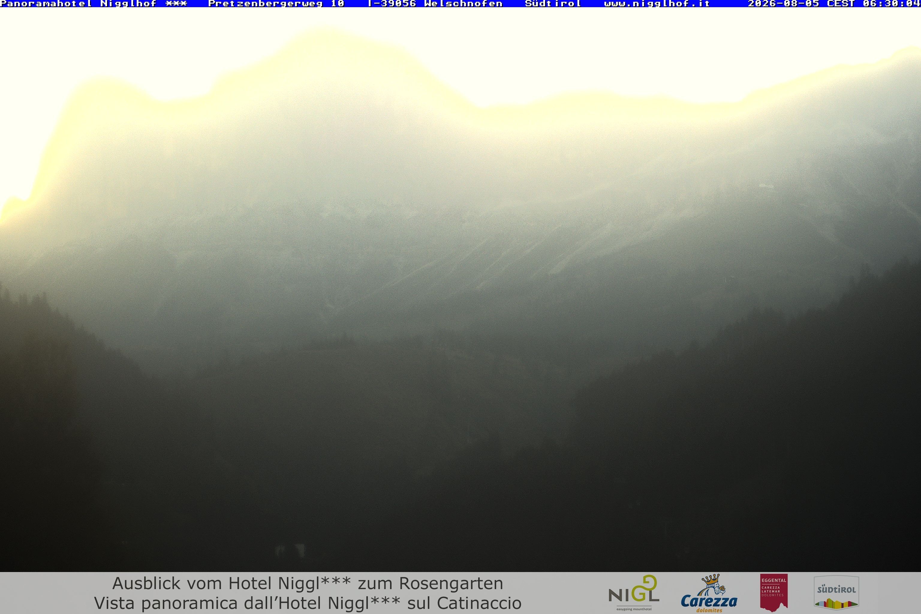 Archived image Webcam Welschnofen: Hotel Nigglhof