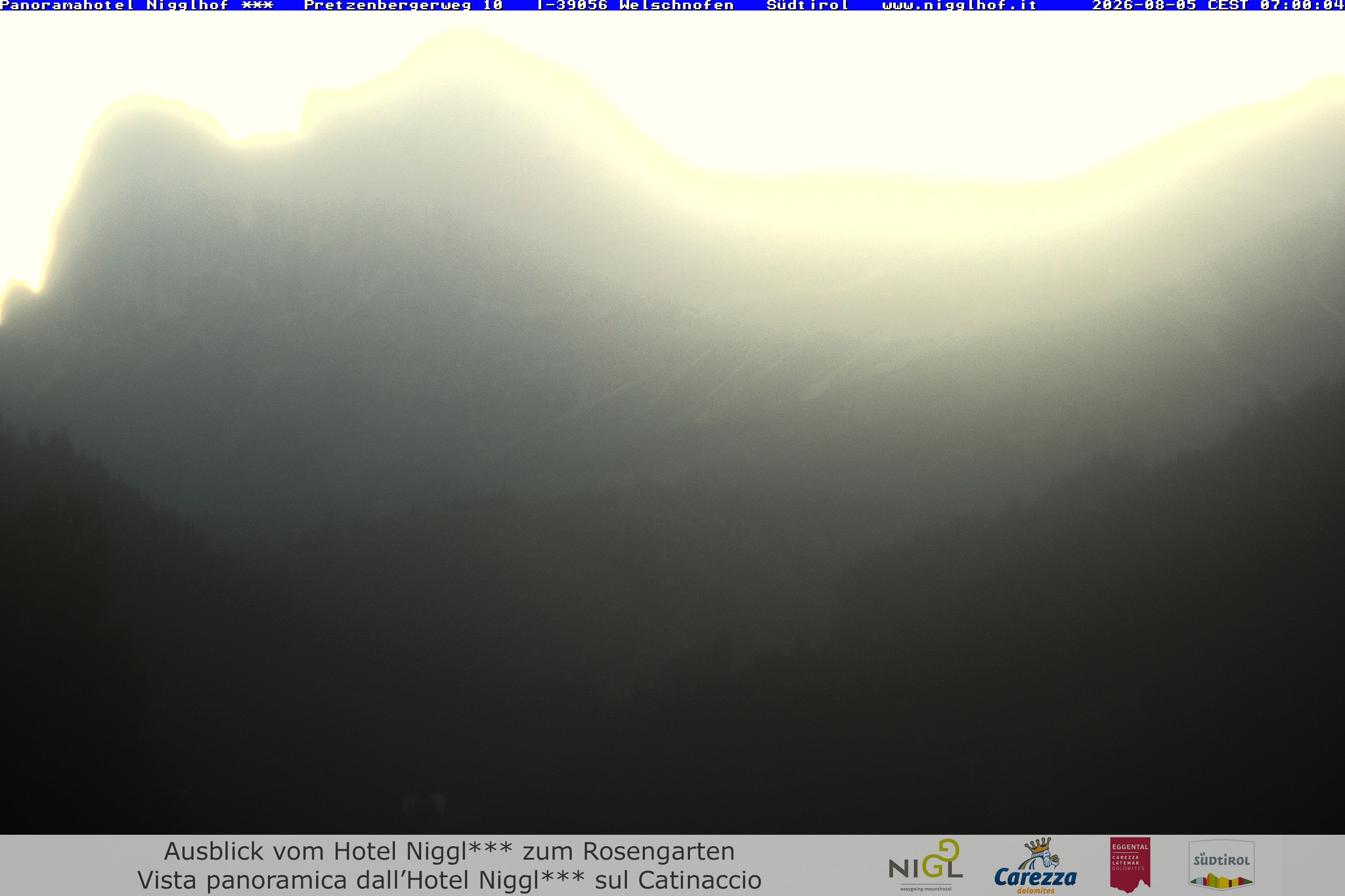 Archived image Webcam Welschnofen: Hotel Nigglhof