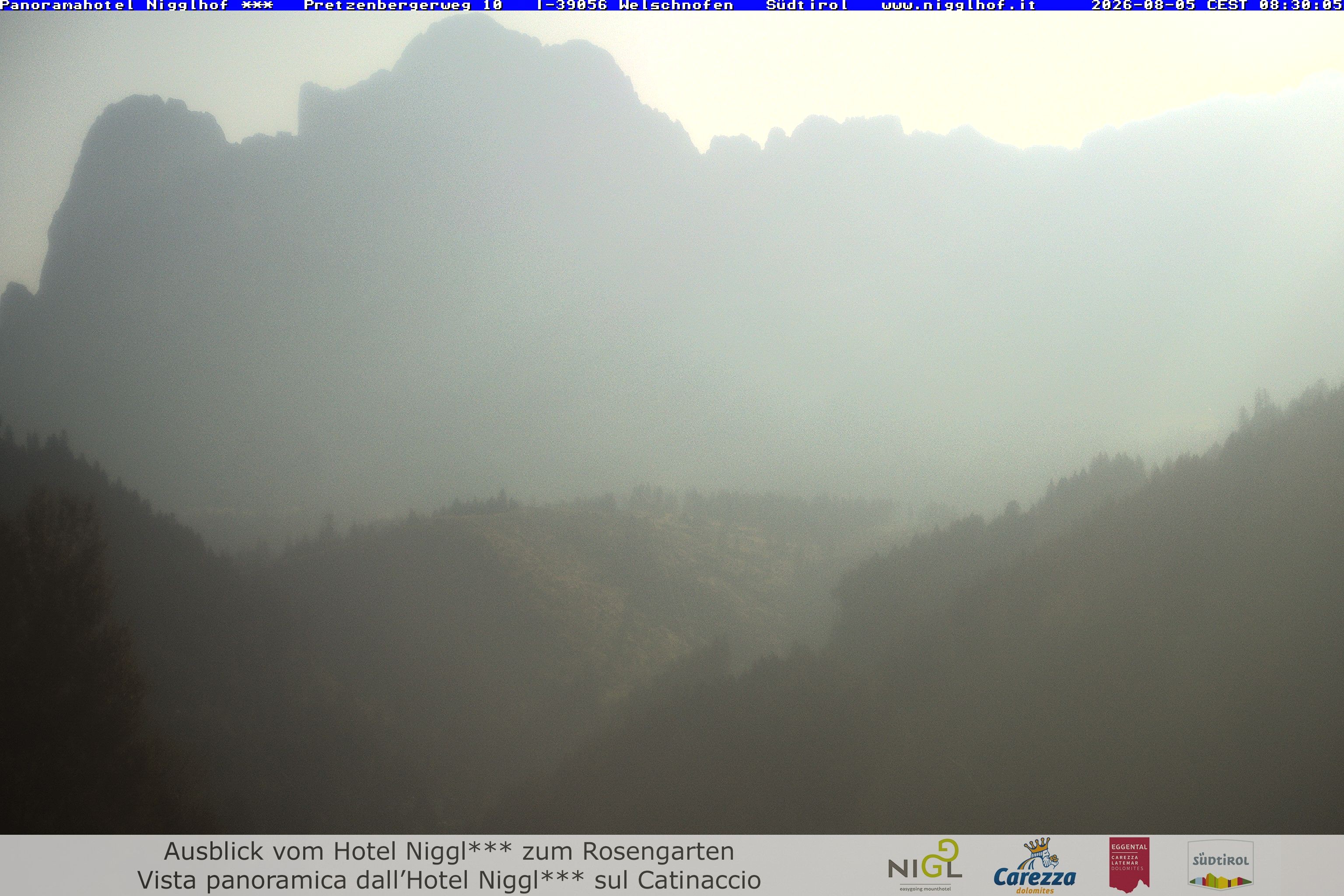 Archived image Webcam Welschnofen: Hotel Nigglhof