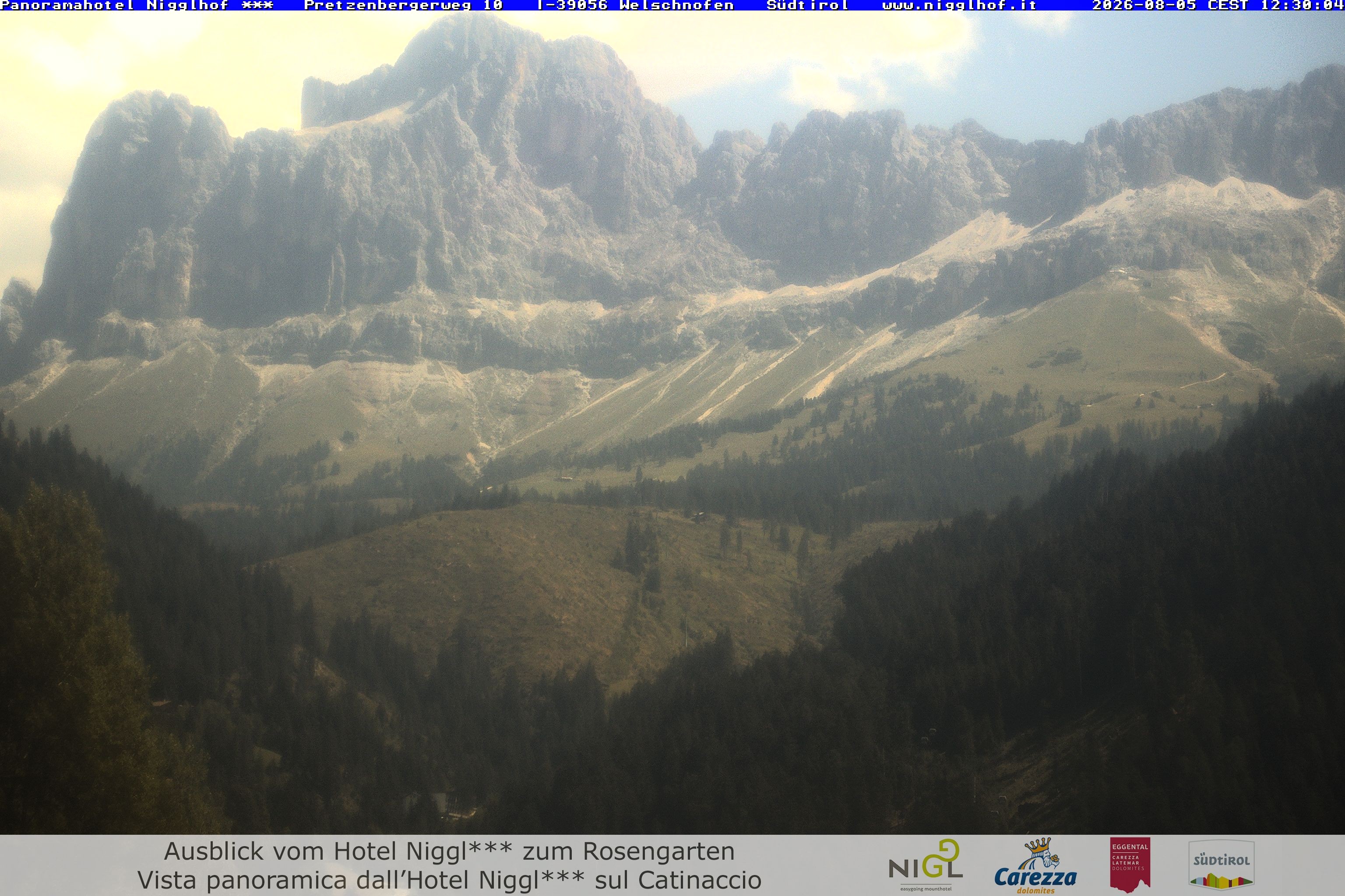 Archived image Webcam Welschnofen: Hotel Nigglhof
