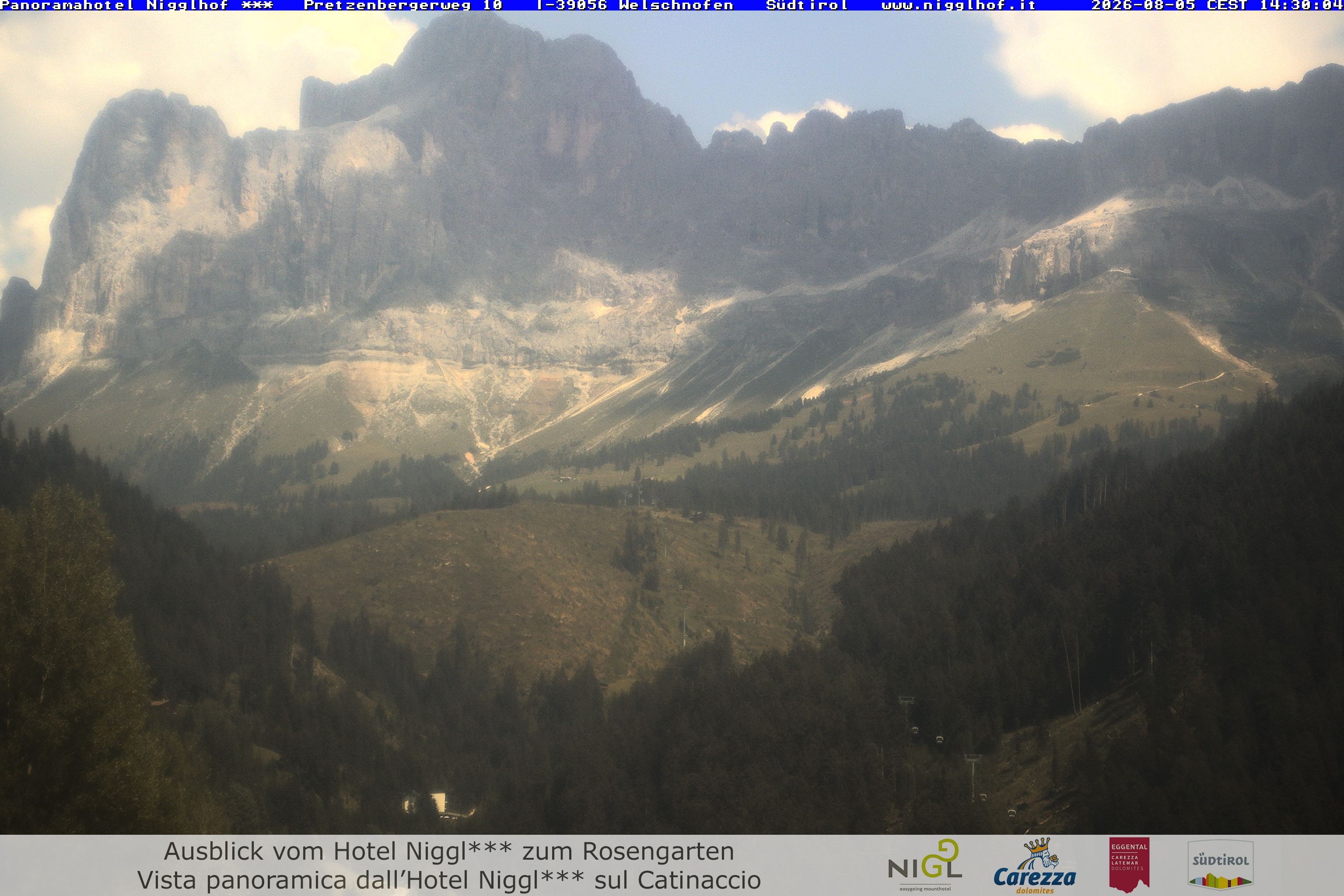 Archiv Foto Webcam Welschnofen: Hotel Nigglhof