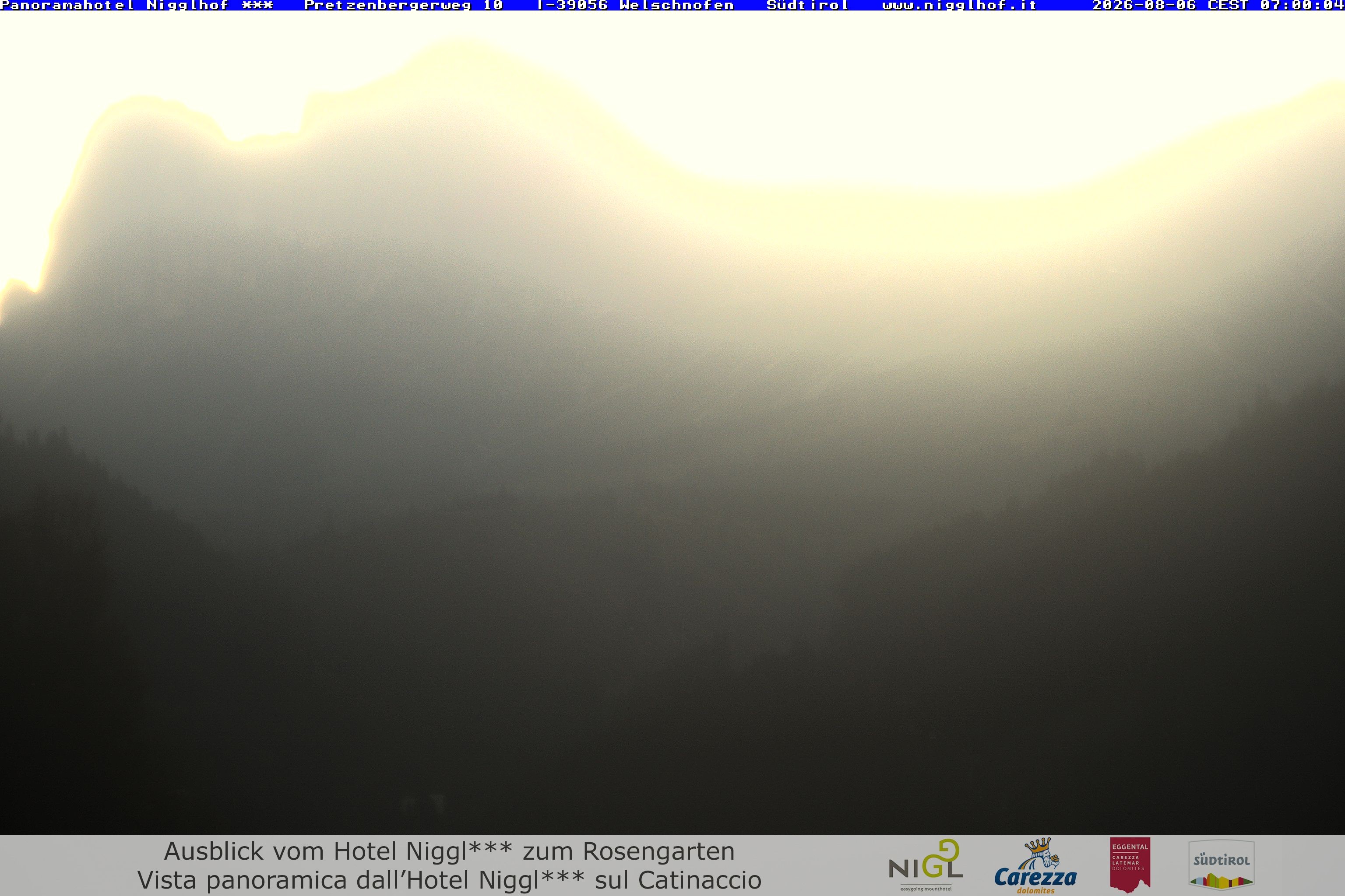Archiv Foto Webcam Welschnofen: Hotel Nigglhof