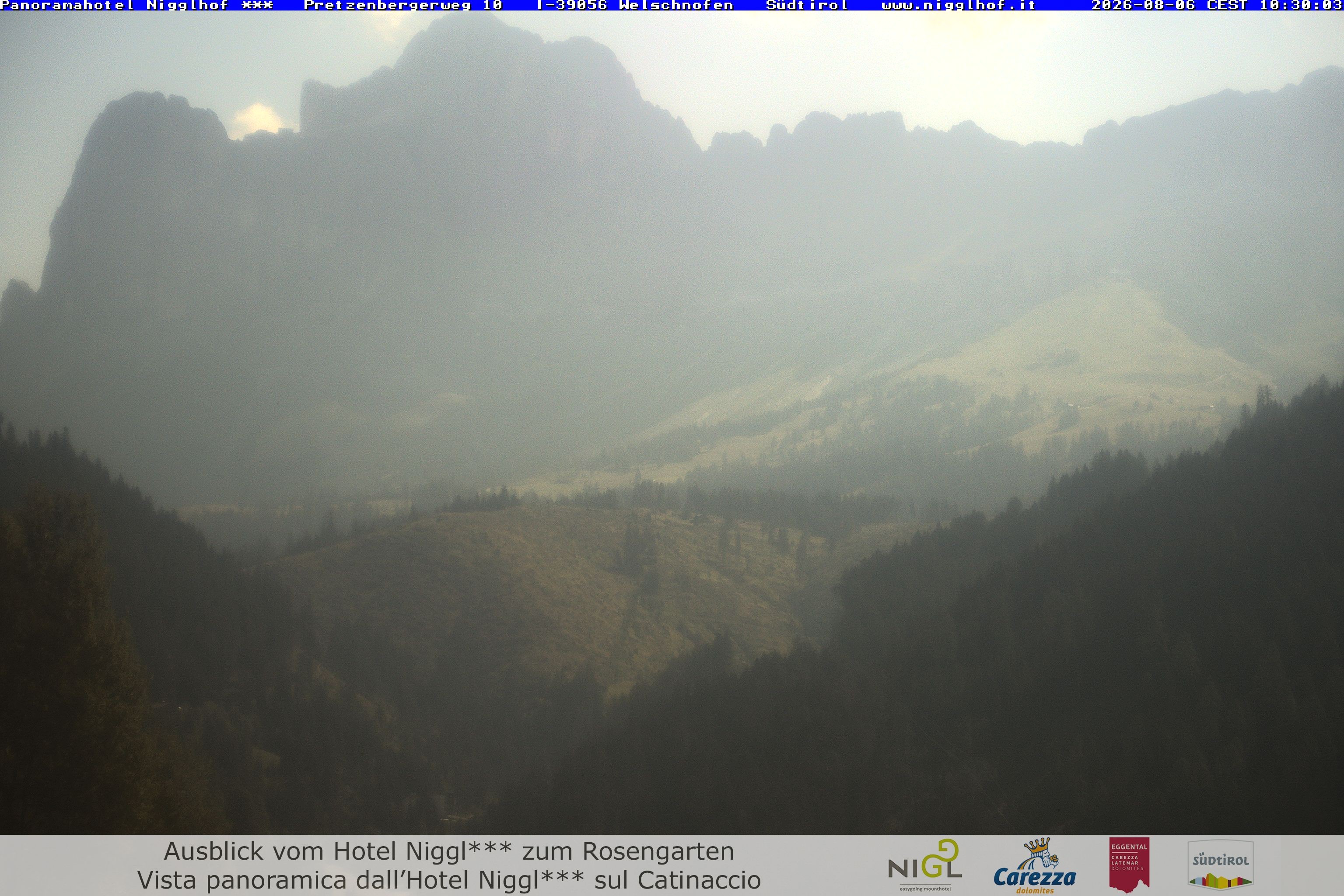 Archiv Foto Webcam Welschnofen: Hotel Nigglhof