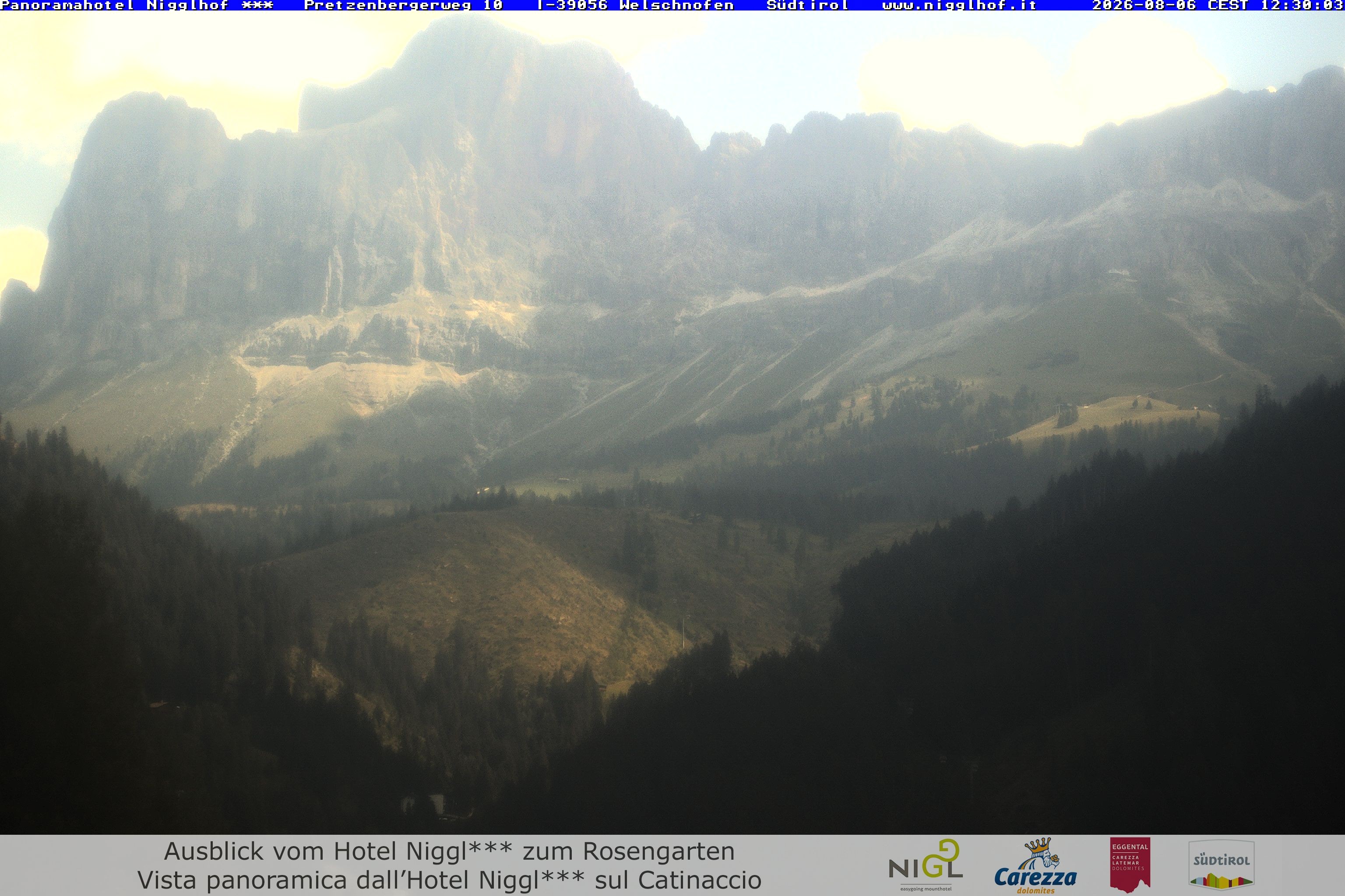 Archiv Foto Webcam Welschnofen: Hotel Nigglhof