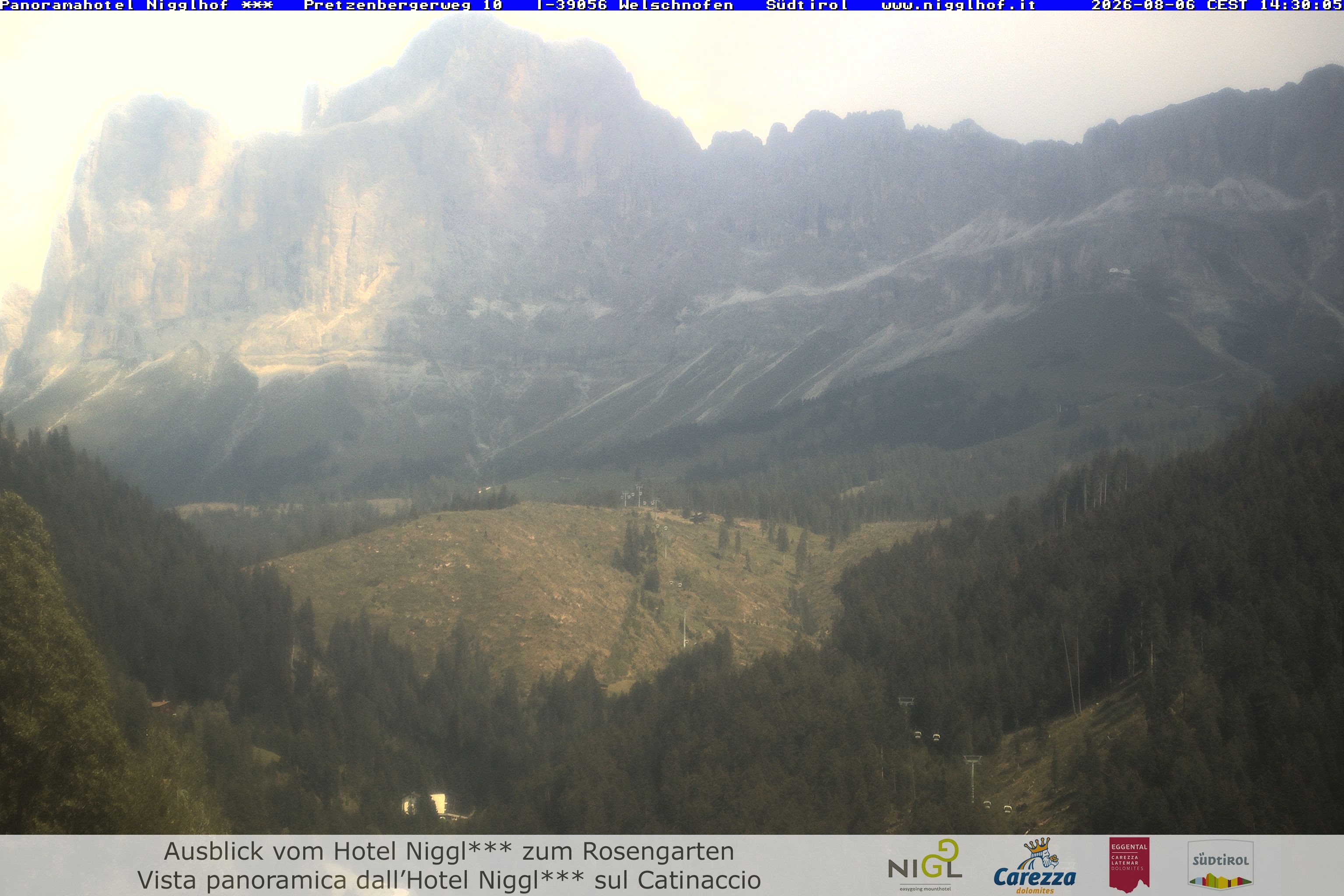 Archiv Foto Webcam Welschnofen: Hotel Nigglhof