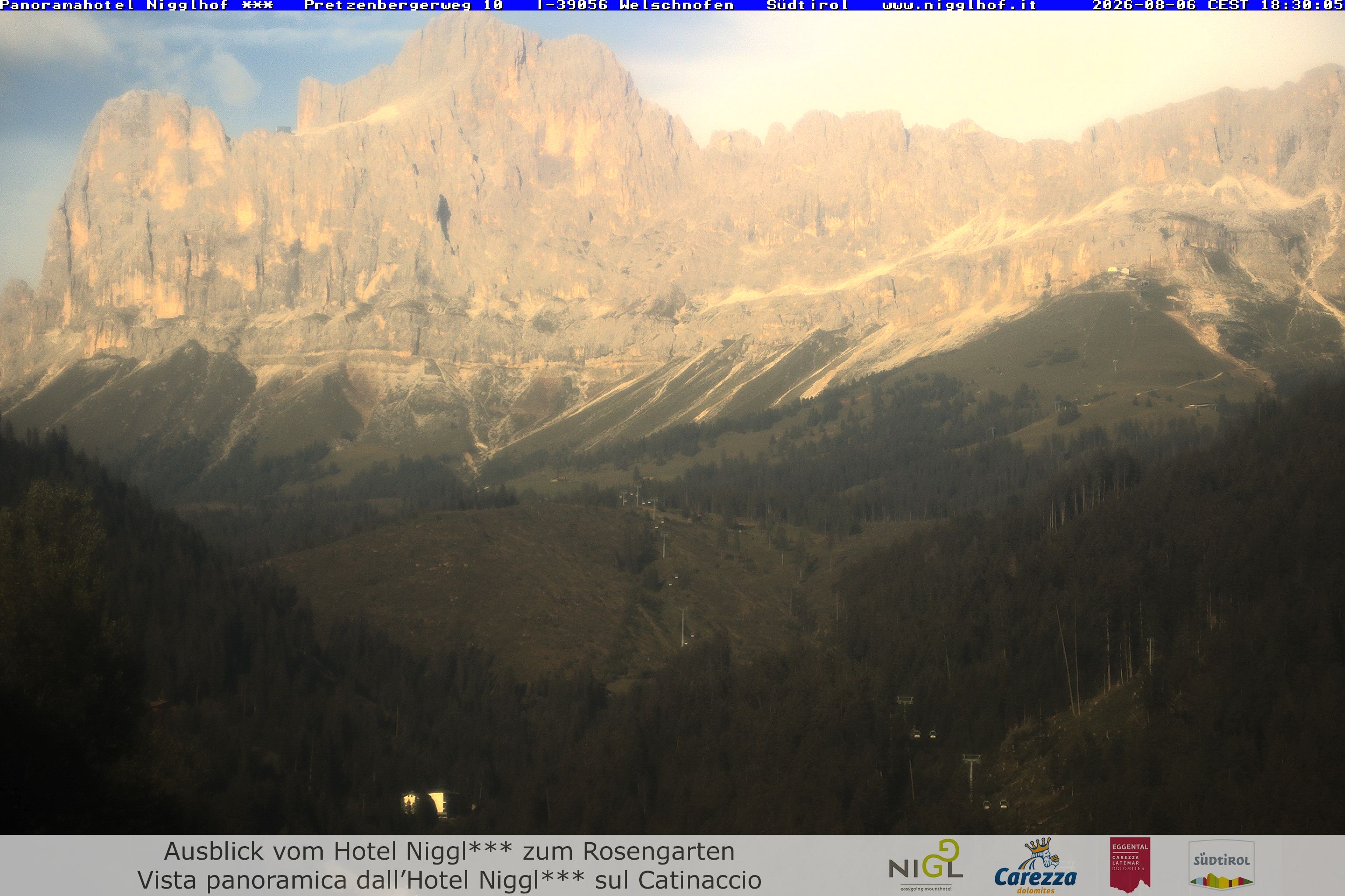 Archiv Foto Webcam Welschnofen: Hotel Nigglhof