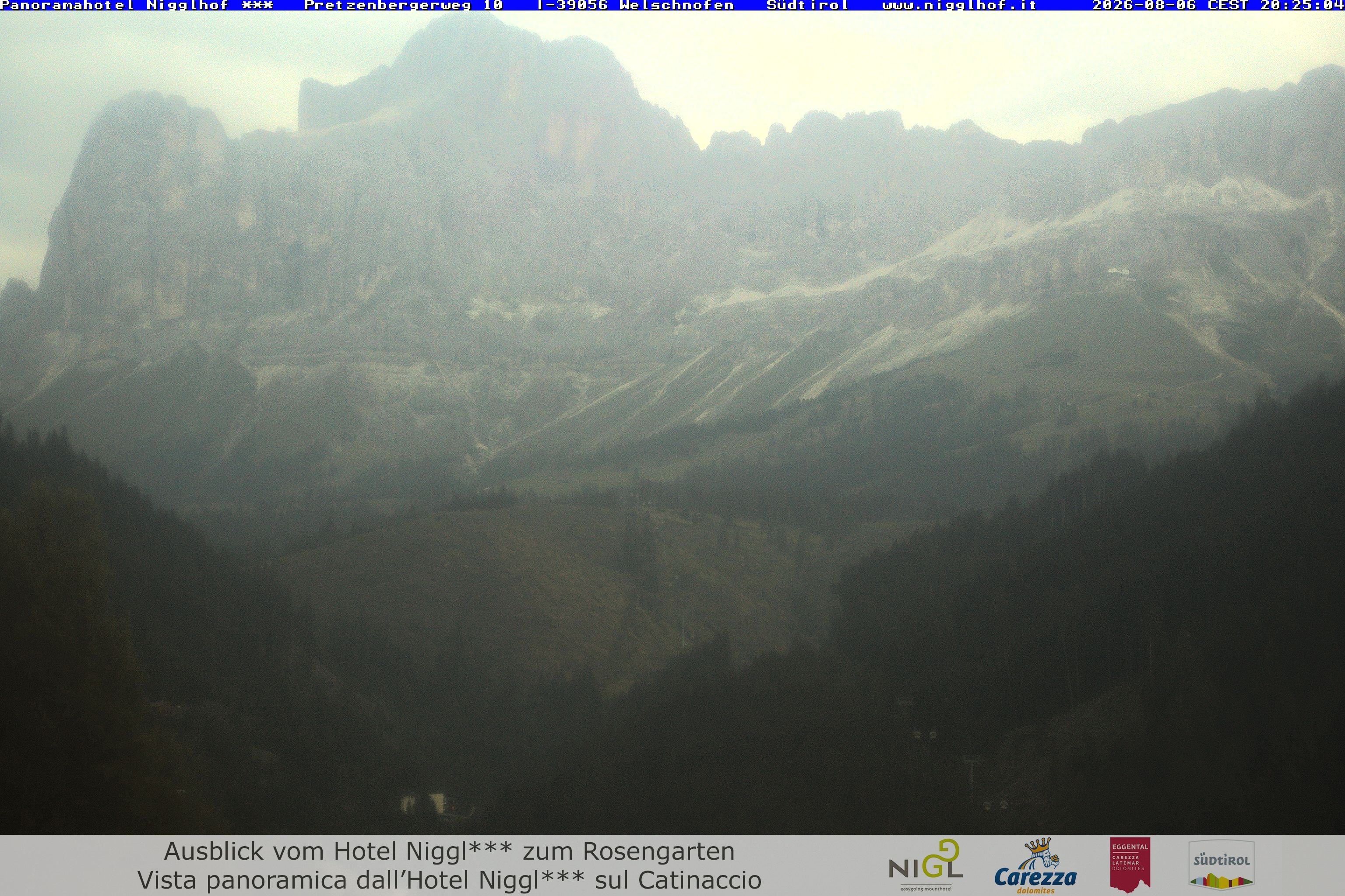 Archived image Webcam Welschnofen: Hotel Nigglhof