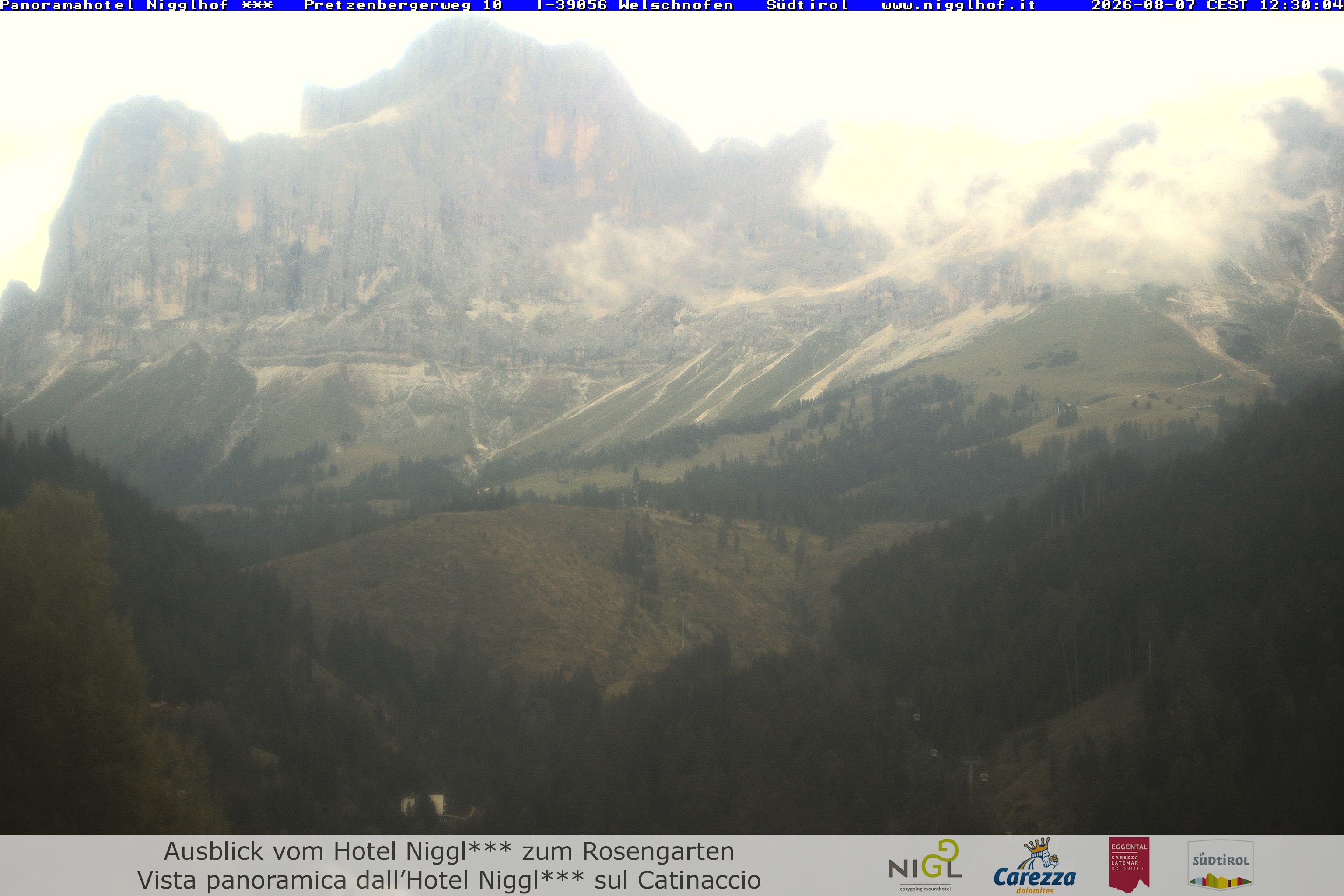 Archiv Foto Webcam Welschnofen: Hotel Nigglhof
