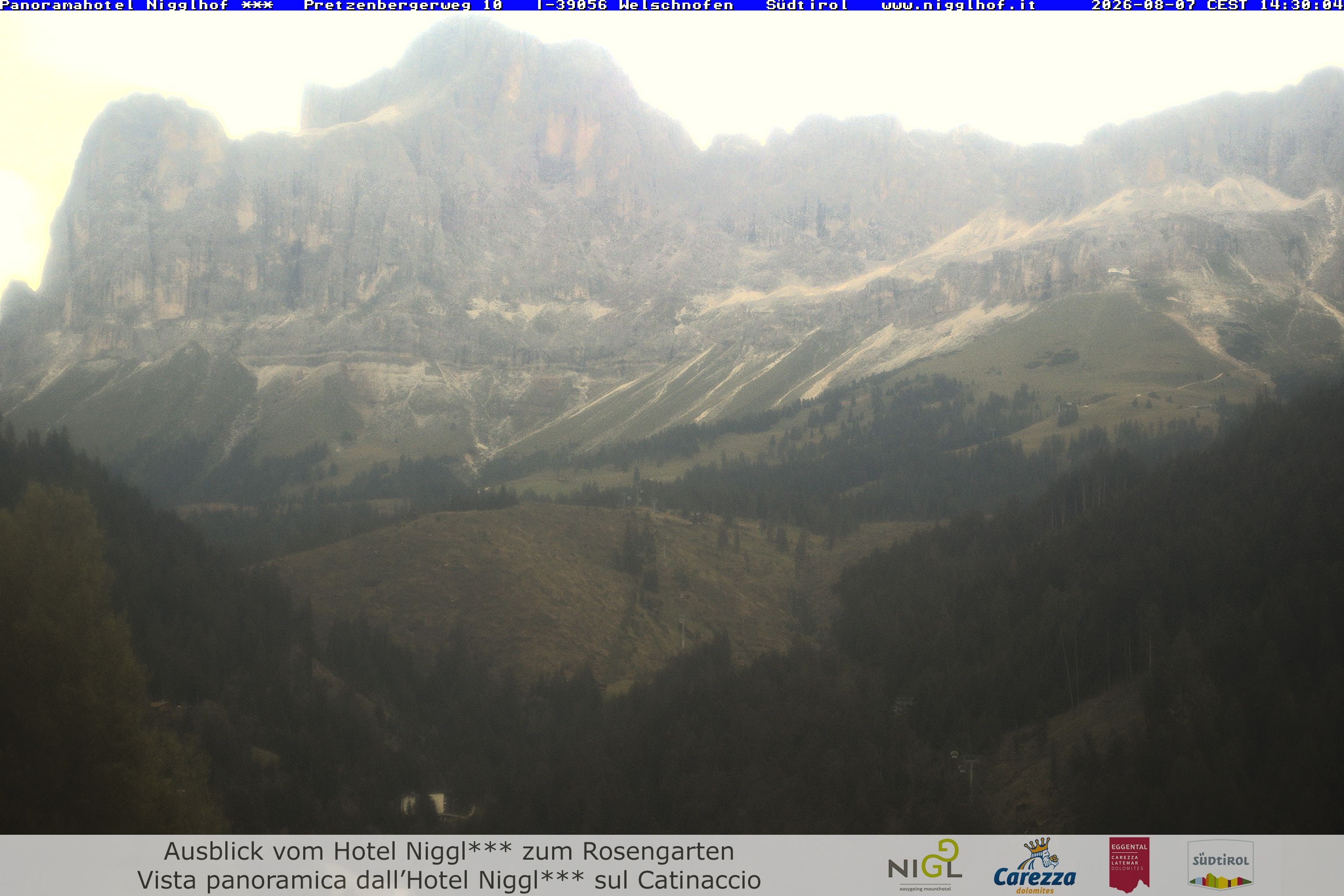 Archiv Foto Webcam Welschnofen: Hotel Nigglhof