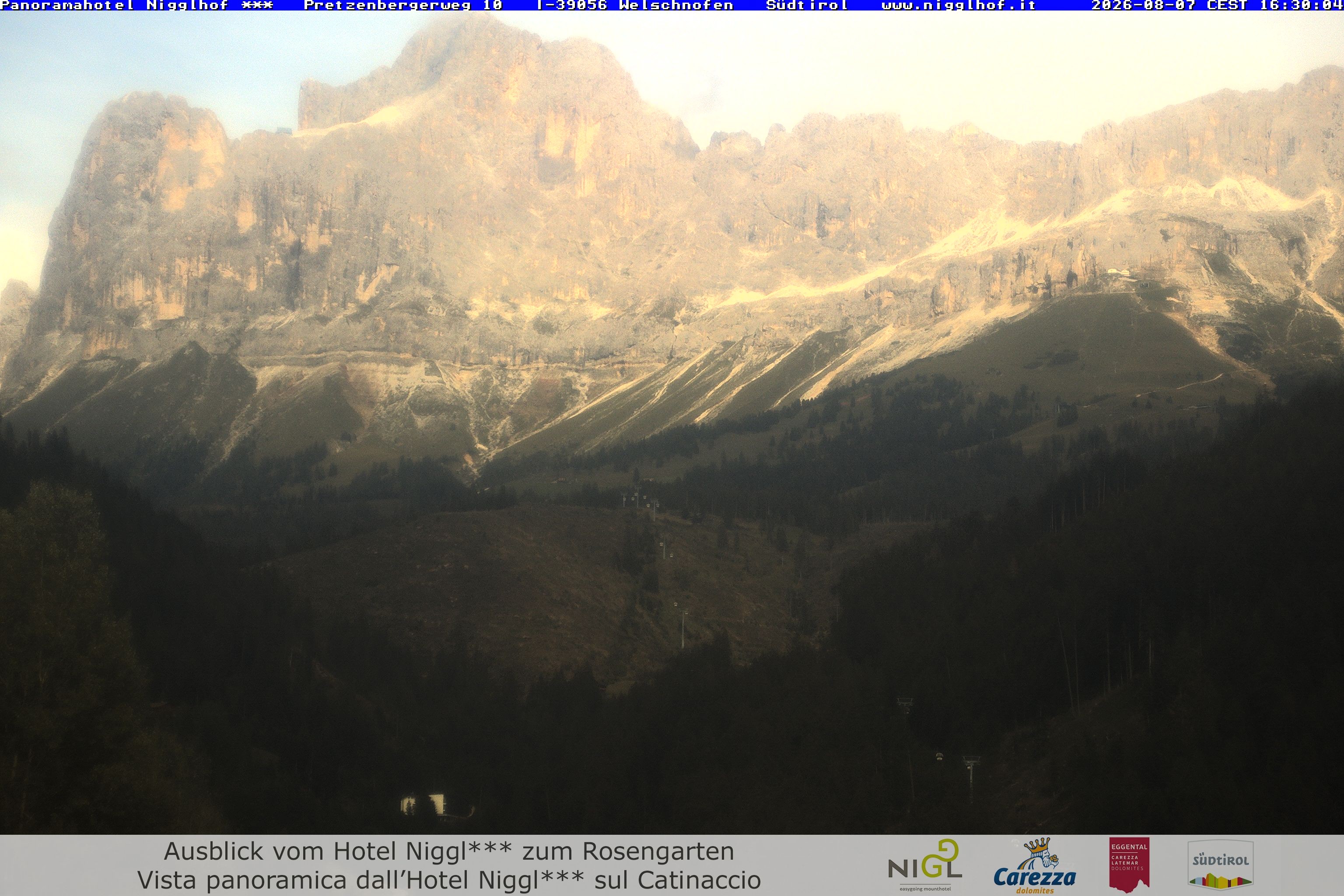 Archiv Foto Webcam Welschnofen: Hotel Nigglhof