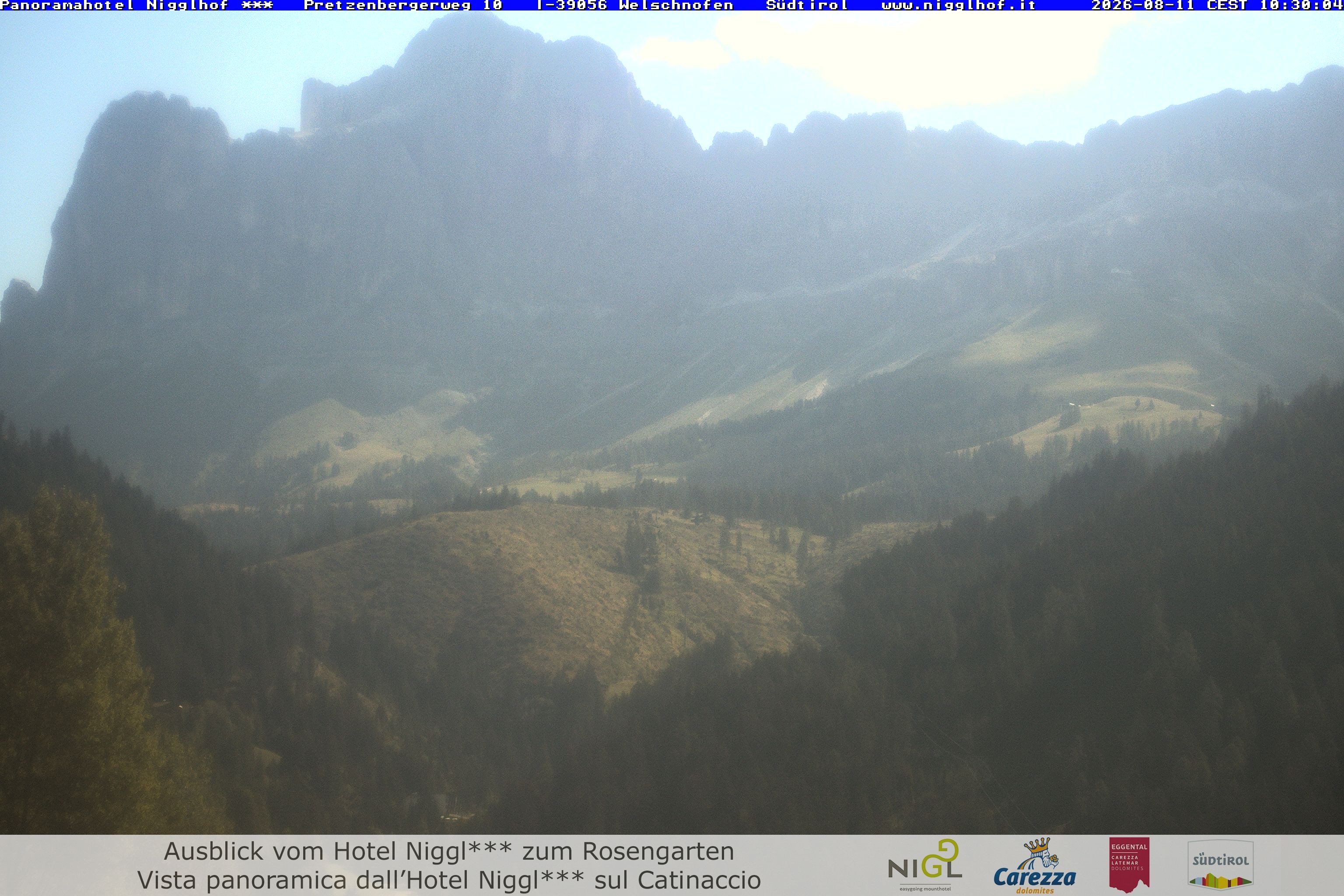 Archiv Foto Webcam Welschnofen: Hotel Nigglhof