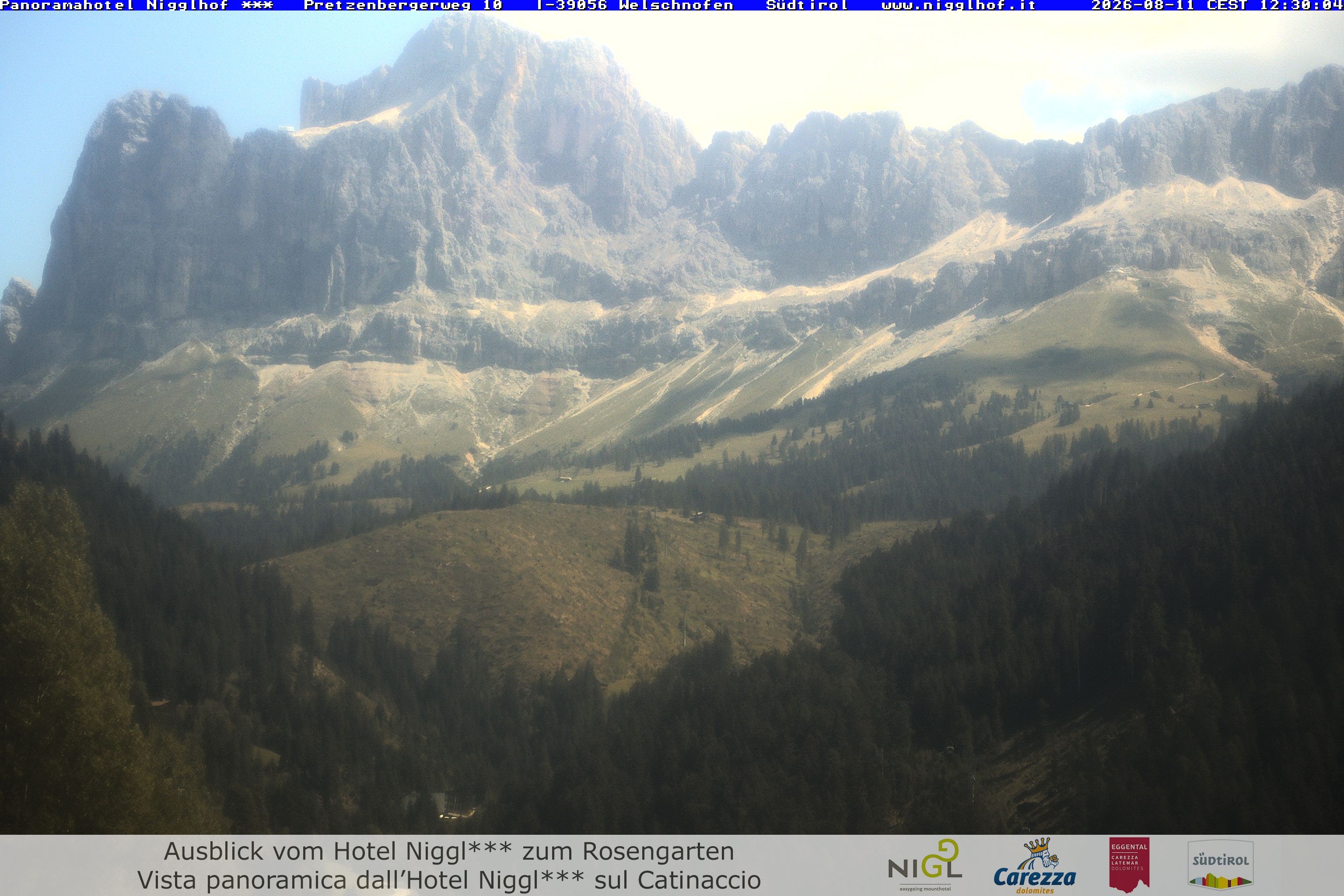 Archiv Foto Webcam Welschnofen: Hotel Nigglhof
