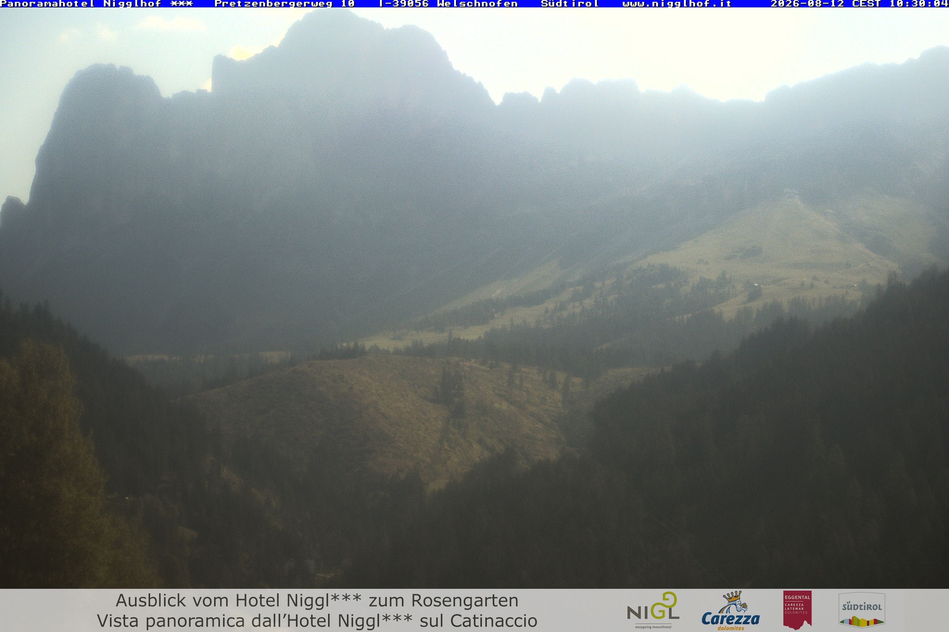 Archiv Foto Webcam Welschnofen: Hotel Nigglhof