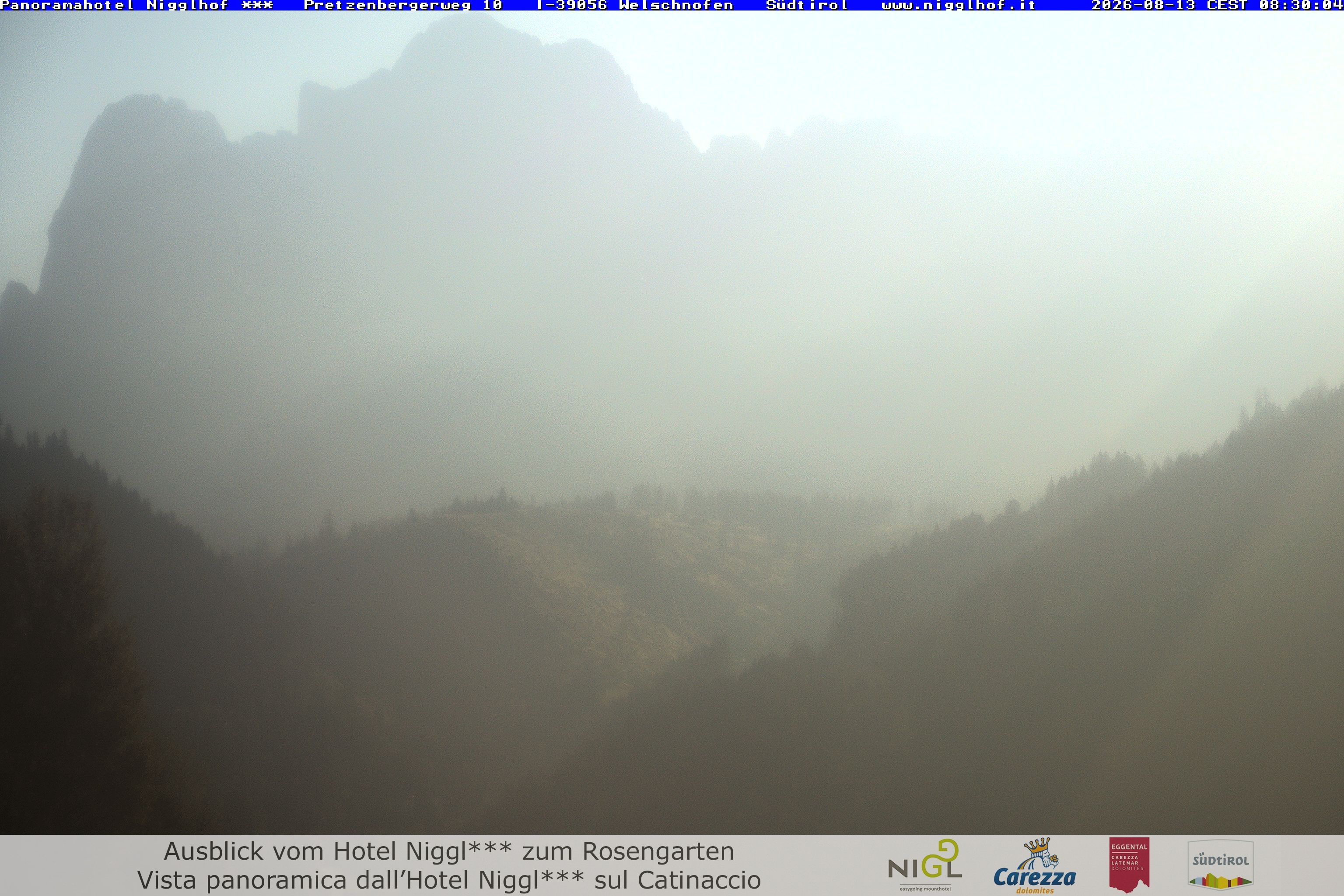 Archived image Webcam Welschnofen: Hotel Nigglhof