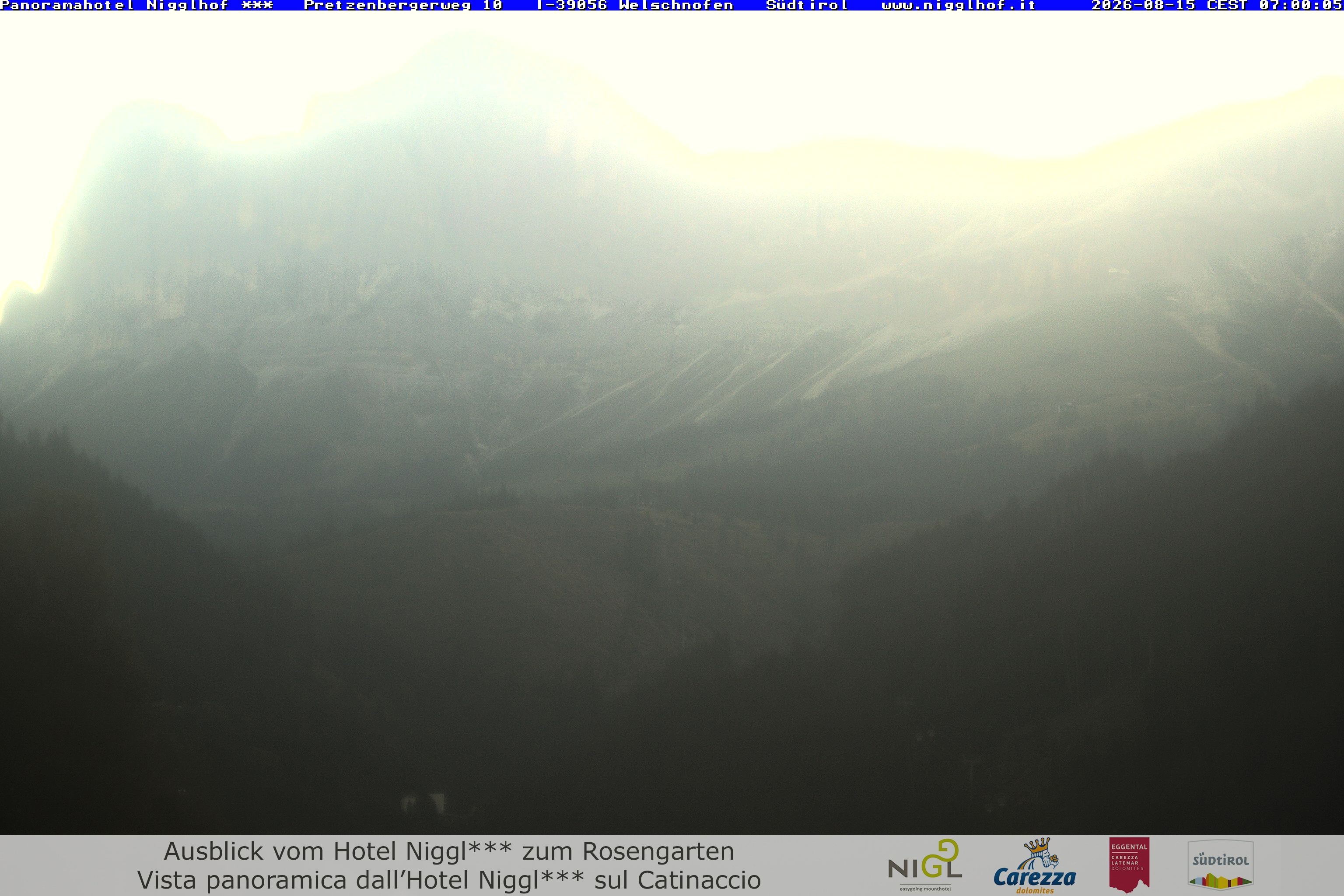 Archived image Webcam Welschnofen: Hotel Nigglhof