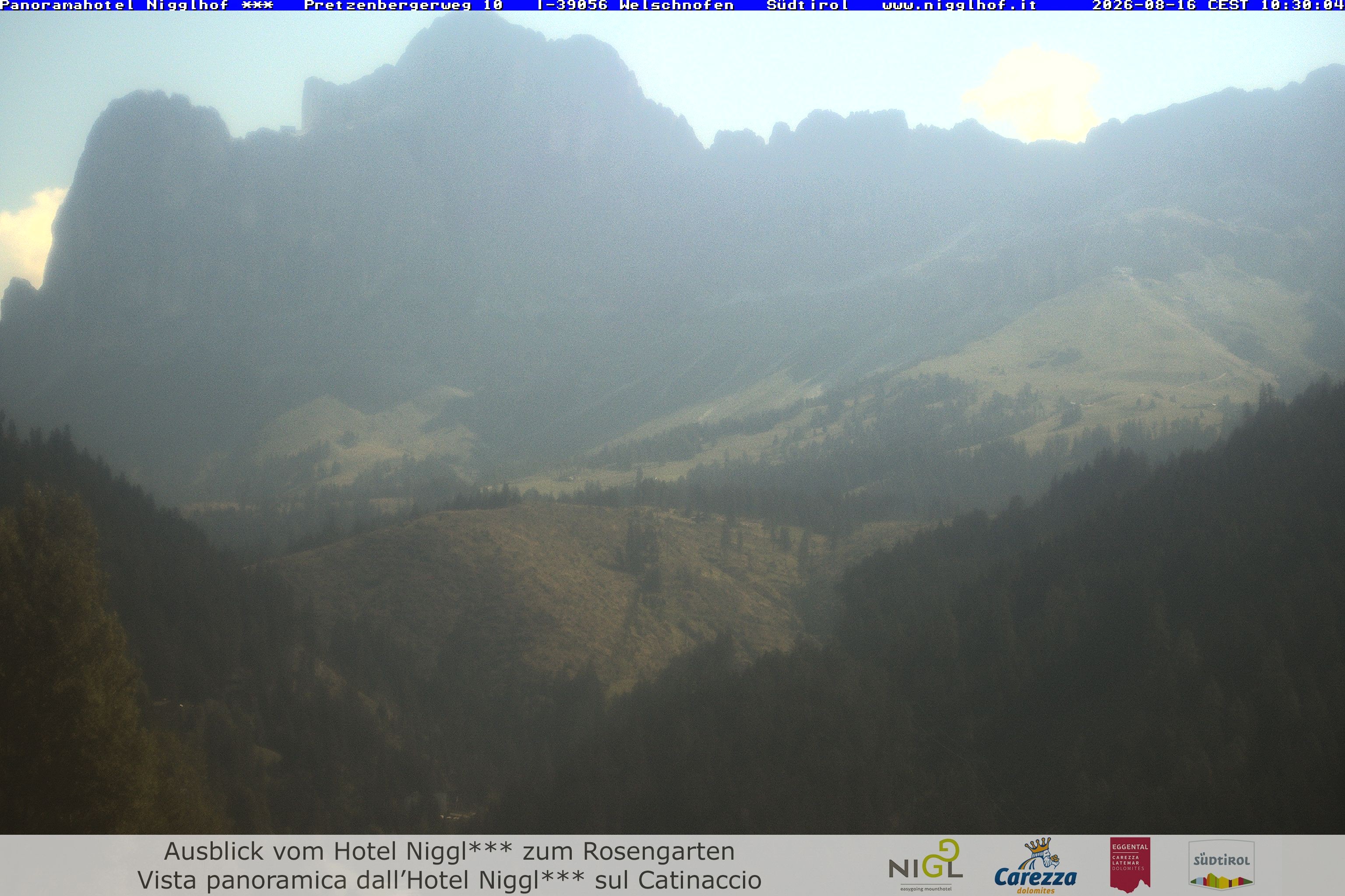 Archiv Foto Webcam Welschnofen: Hotel Nigglhof