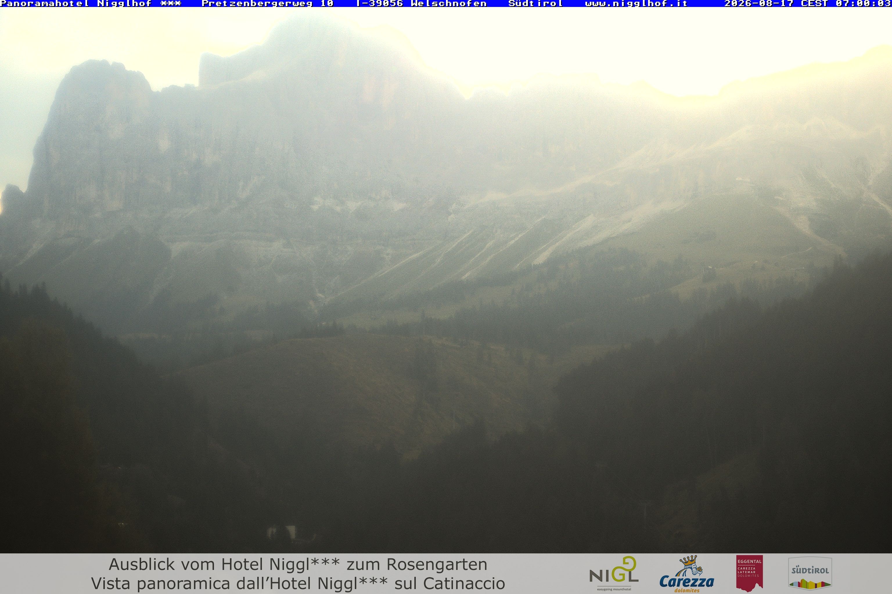 Archiv Foto Webcam Welschnofen: Hotel Nigglhof
