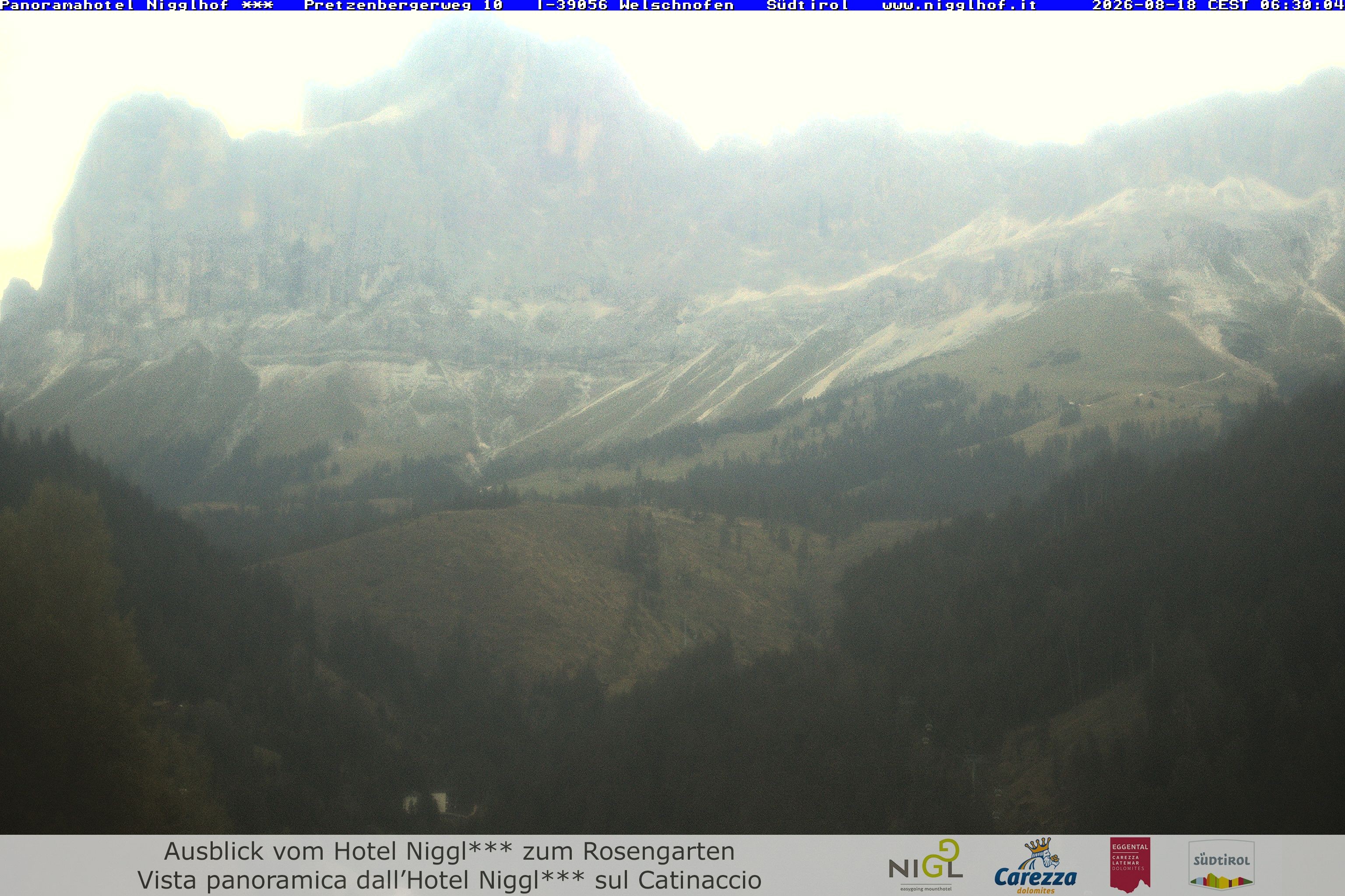Archiv Foto Webcam Welschnofen: Hotel Nigglhof