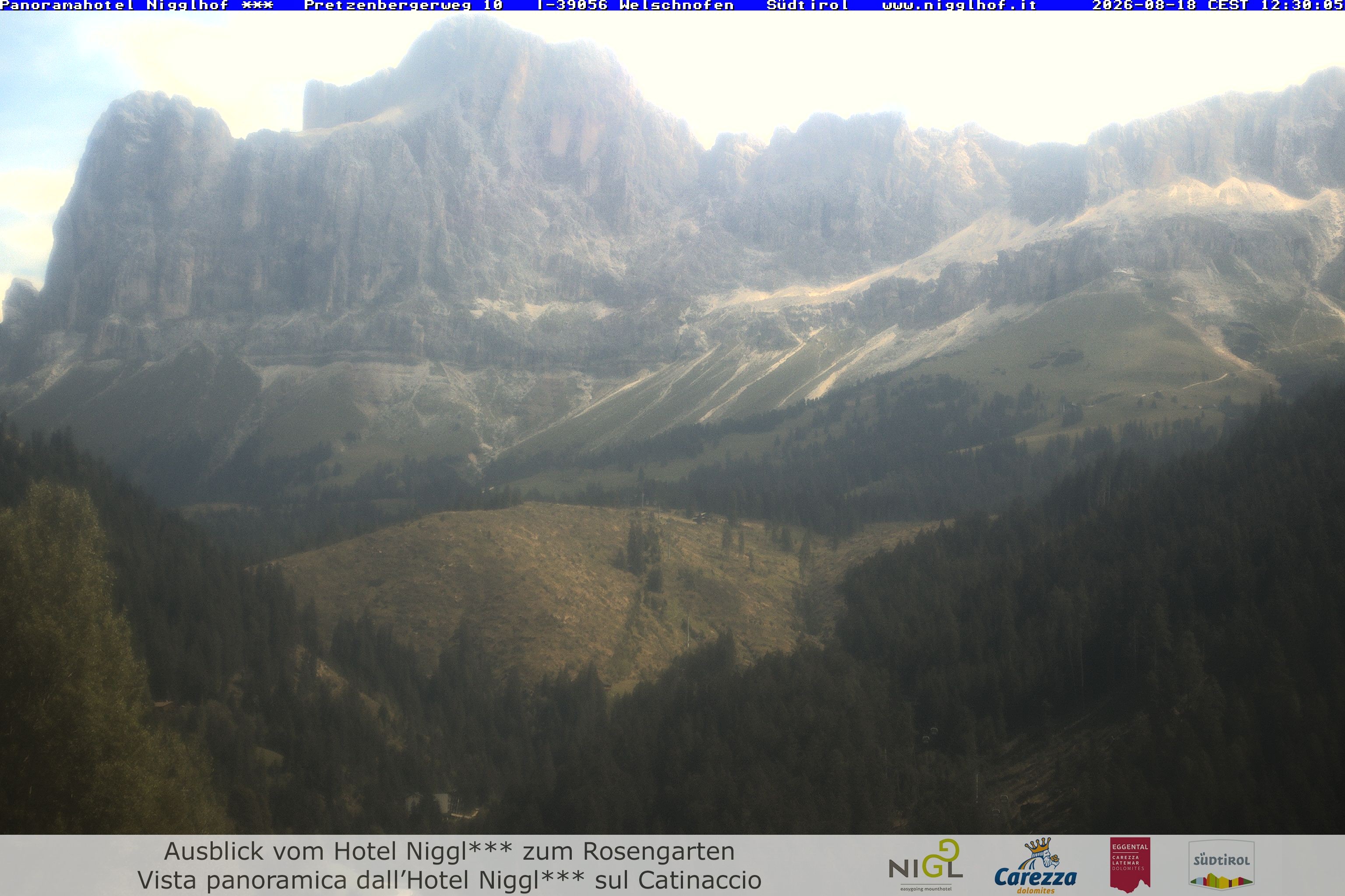 Archiv Foto Webcam Welschnofen: Hotel Nigglhof