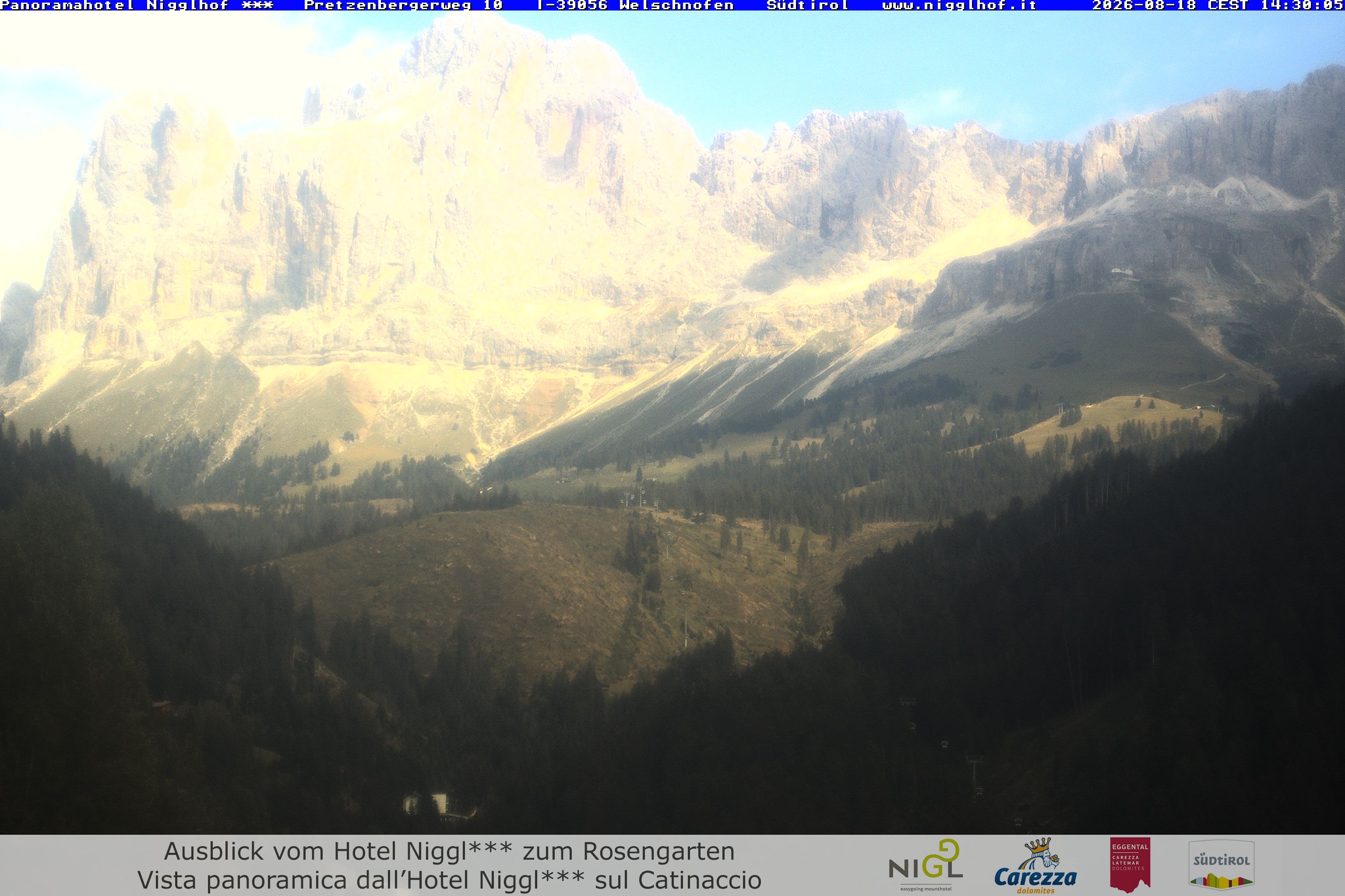 Archiv Foto Webcam Welschnofen: Hotel Nigglhof