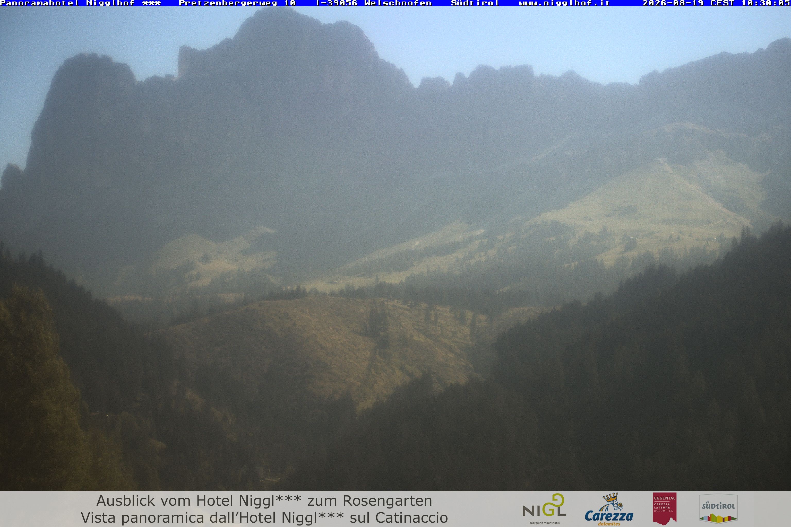 Archiv Foto Webcam Welschnofen: Hotel Nigglhof