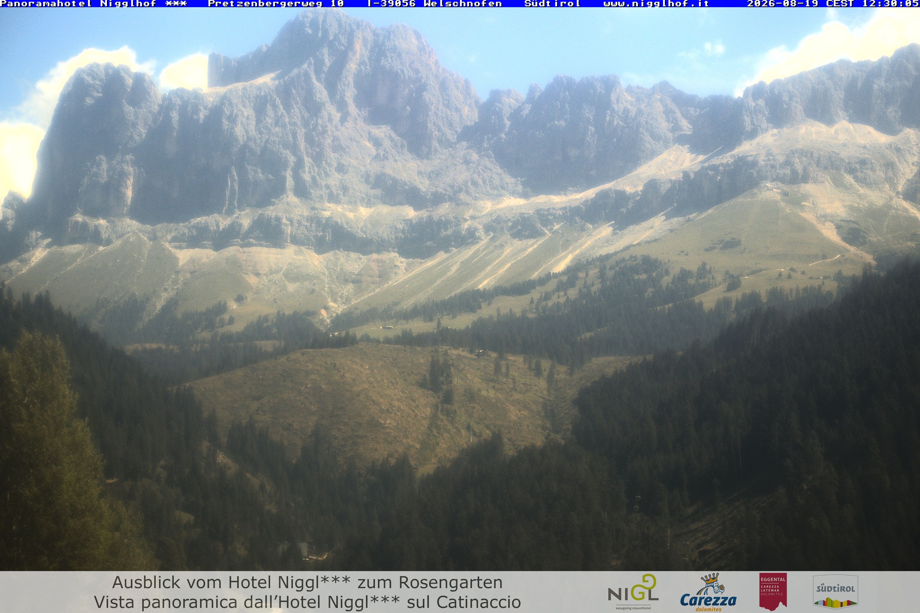 Archiv Foto Webcam Welschnofen: Hotel Nigglhof