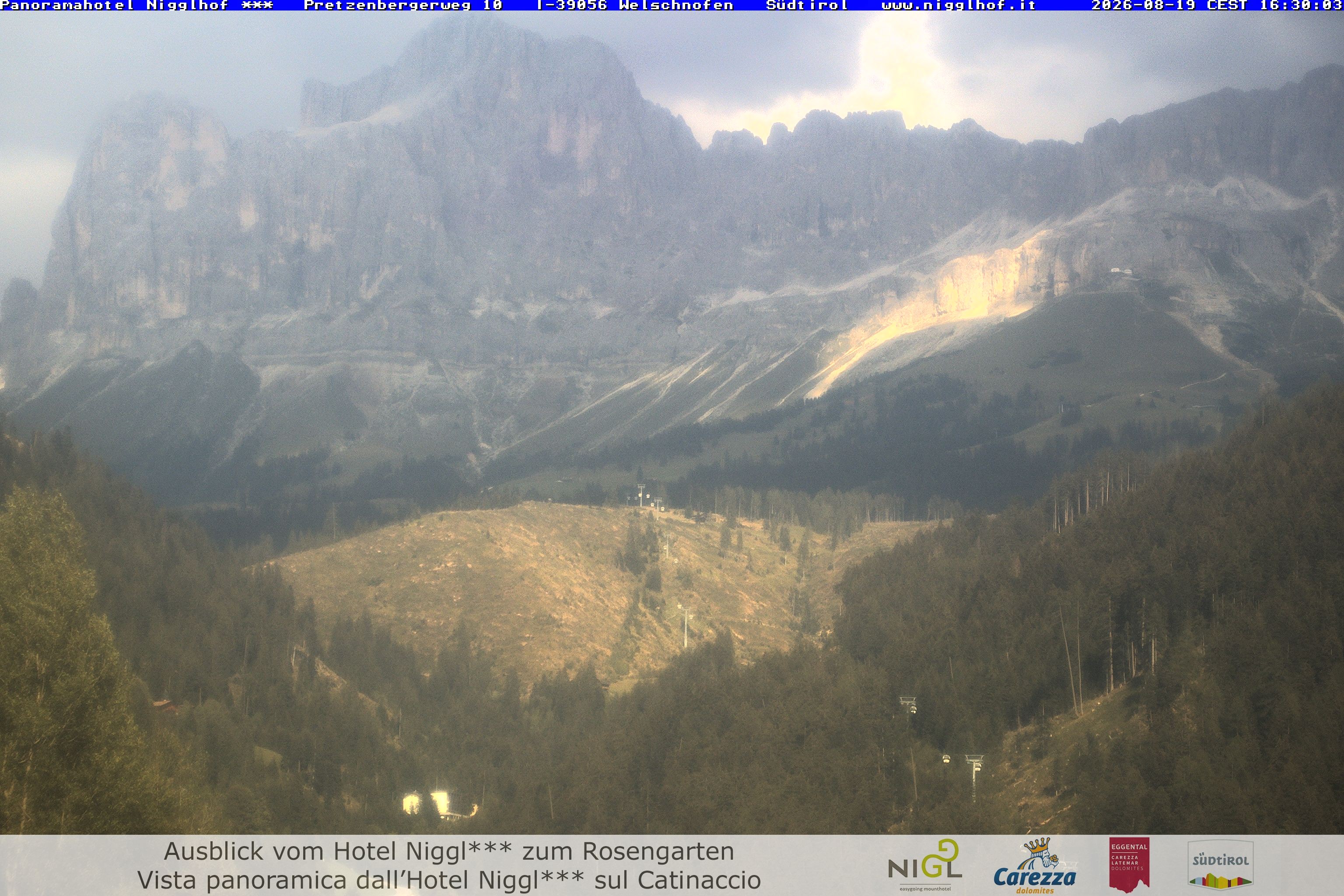 Archiv Foto Webcam Welschnofen: Hotel Nigglhof