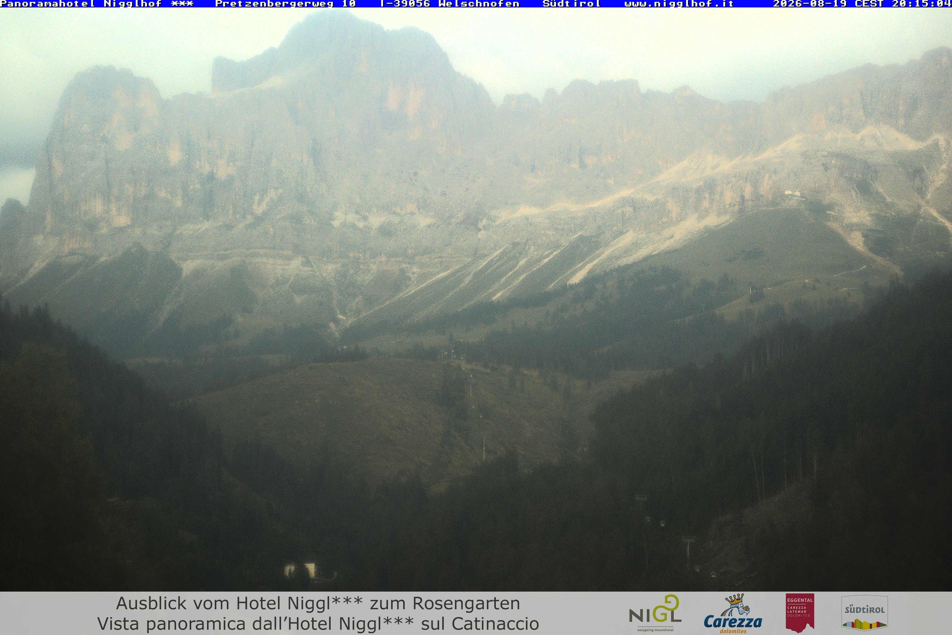 Archived image Webcam Welschnofen: Hotel Nigglhof