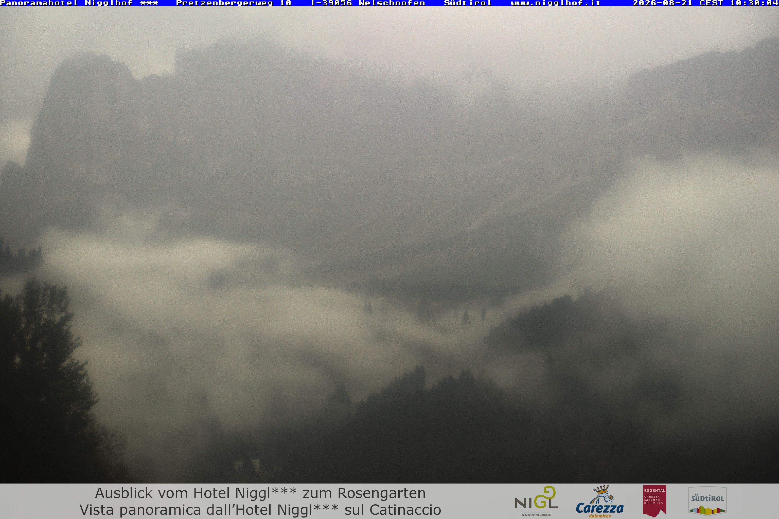 Archiv Foto Webcam Welschnofen: Hotel Nigglhof