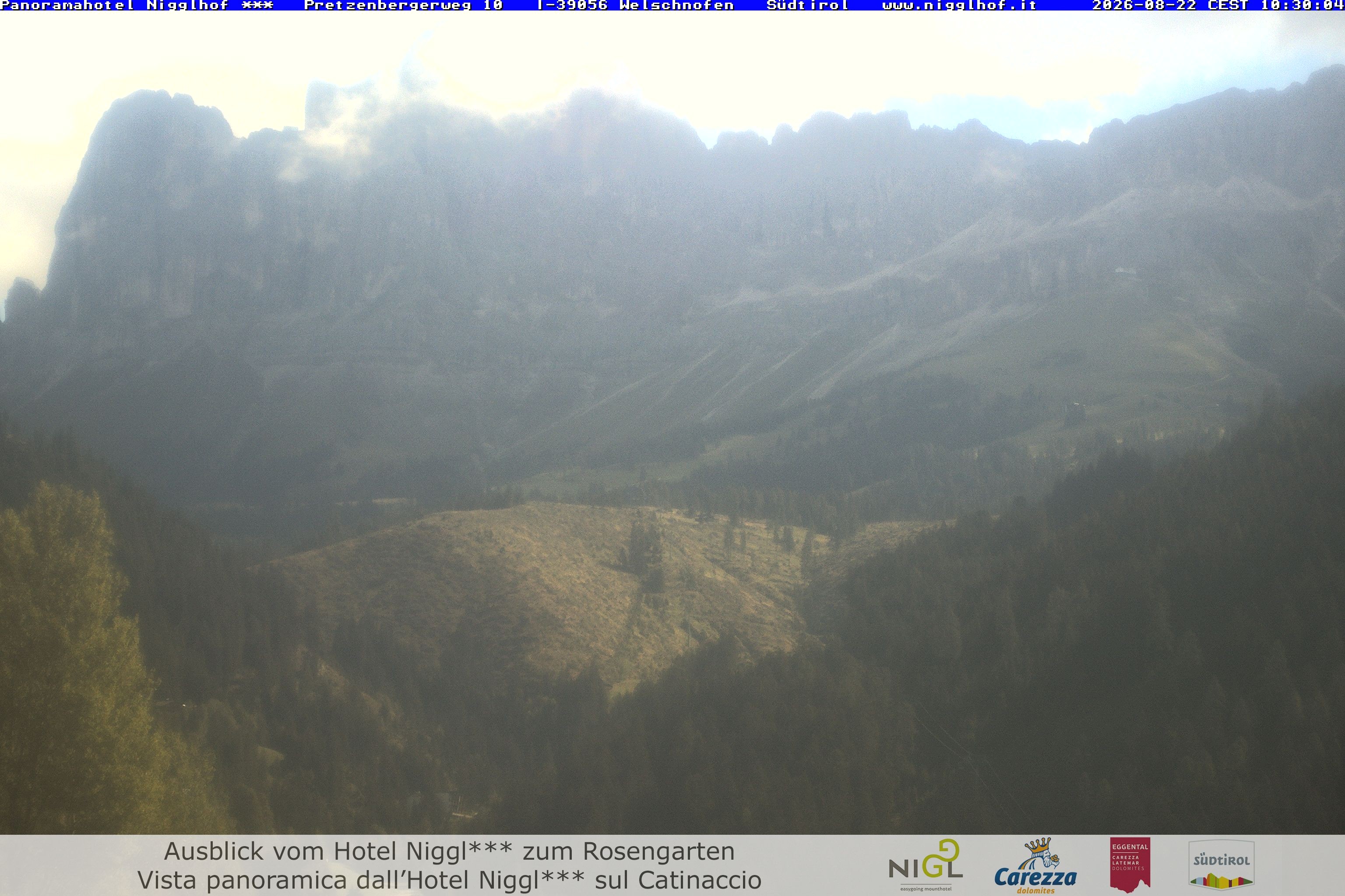 Archiv Foto Webcam Welschnofen: Hotel Nigglhof