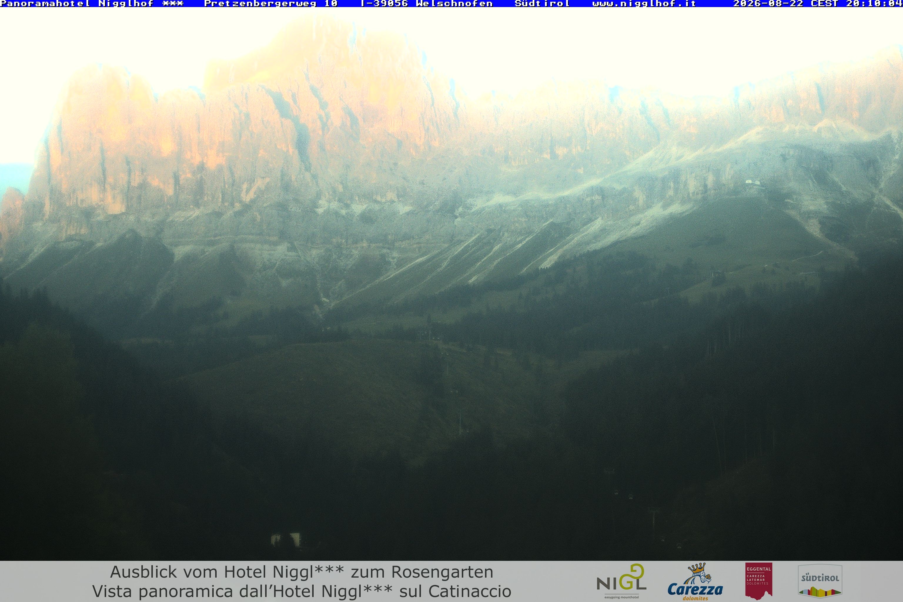 Archived image Webcam Welschnofen: Hotel Nigglhof