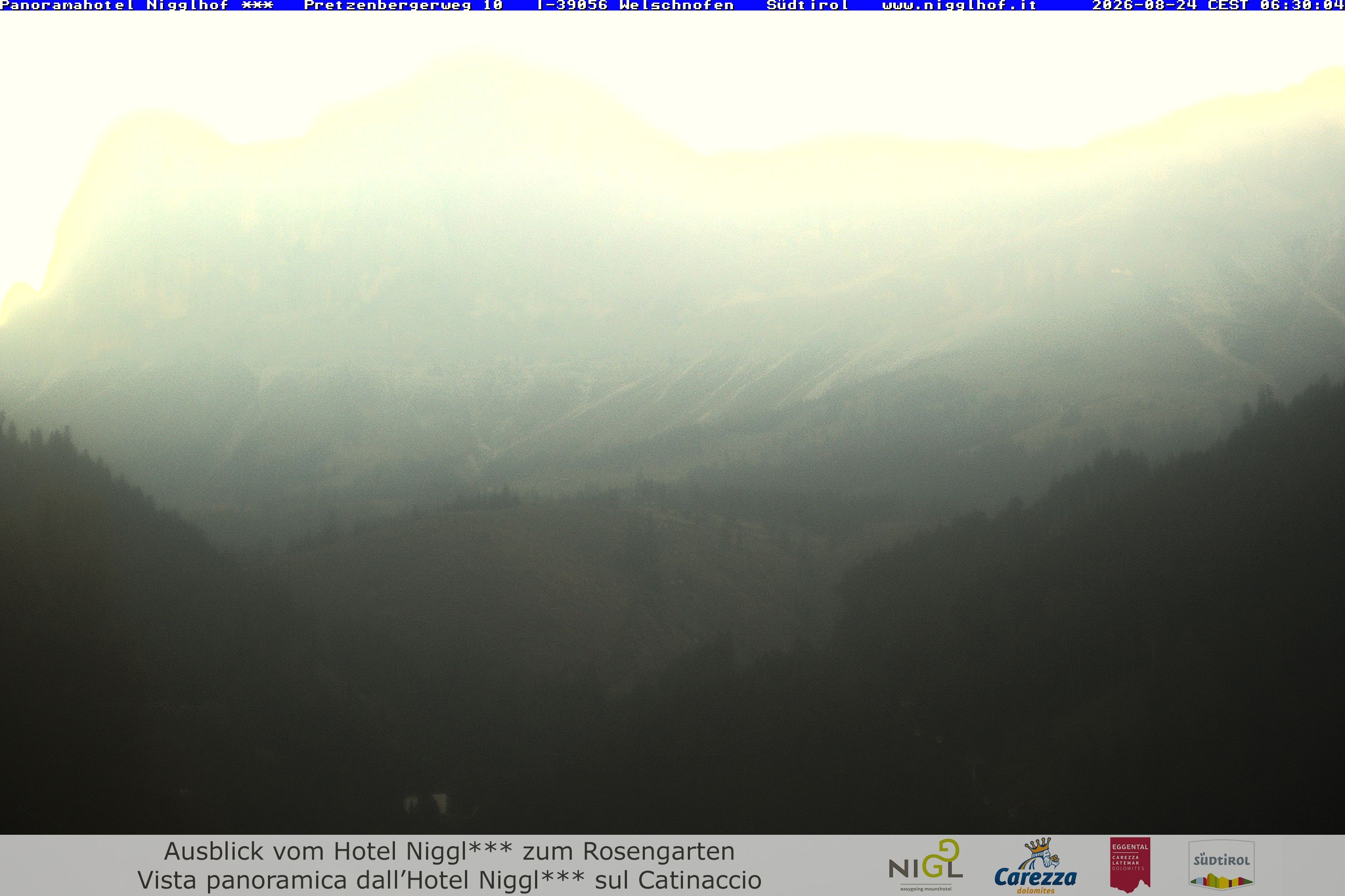 Archived image Webcam Welschnofen: Hotel Nigglhof