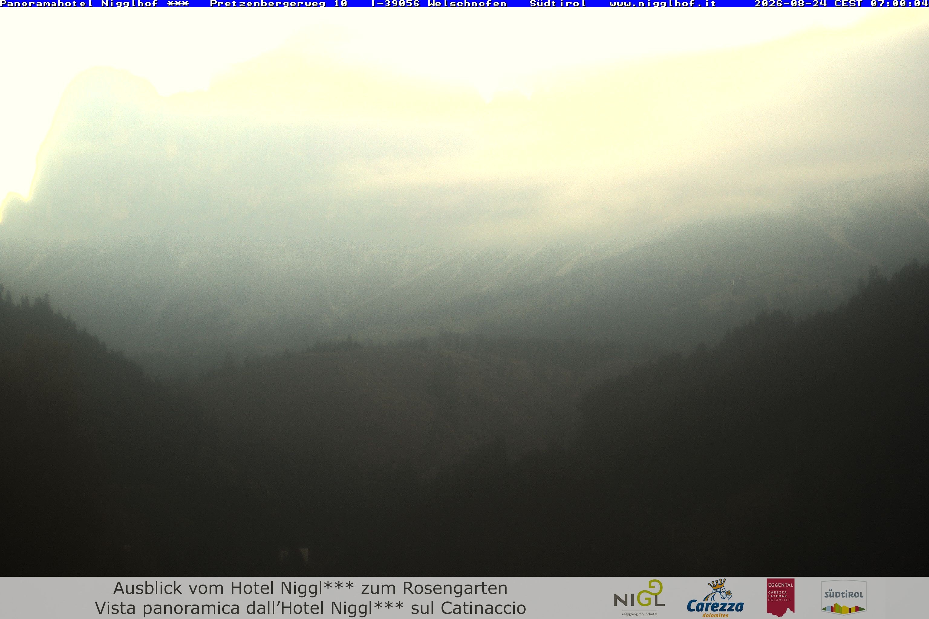 Archived image Webcam Welschnofen: Hotel Nigglhof