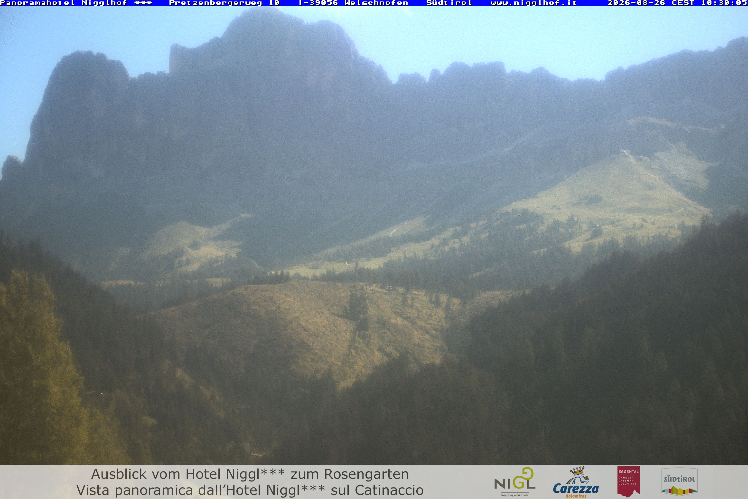 Archiv Foto Webcam Welschnofen: Hotel Nigglhof