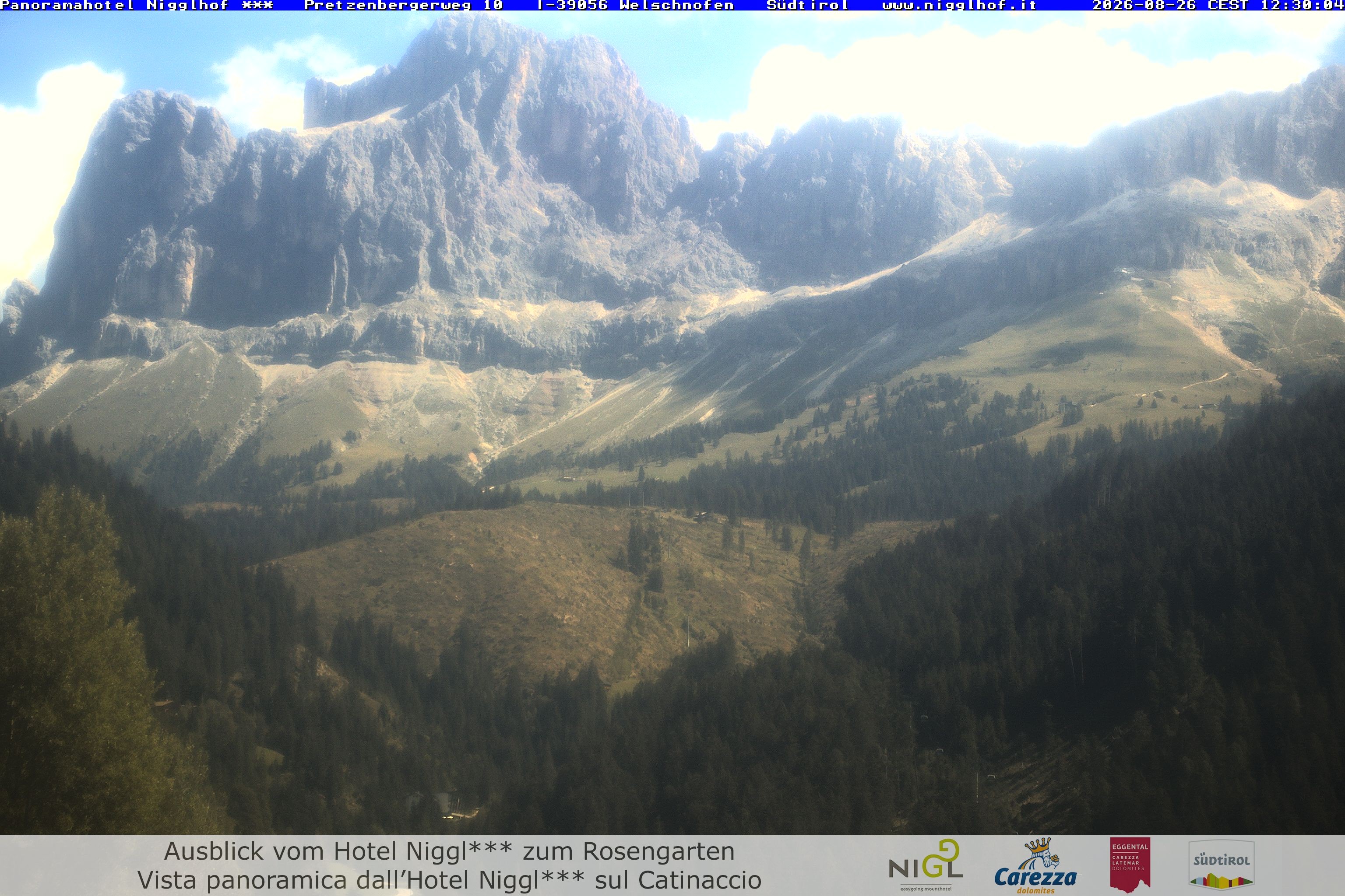 Archiv Foto Webcam Welschnofen: Hotel Nigglhof